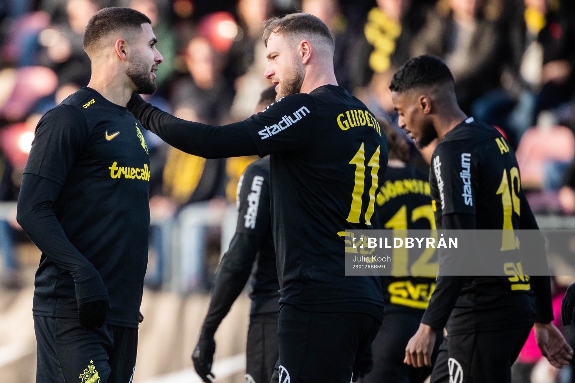 AIKs Omar Faraj jublar med John Guidetti