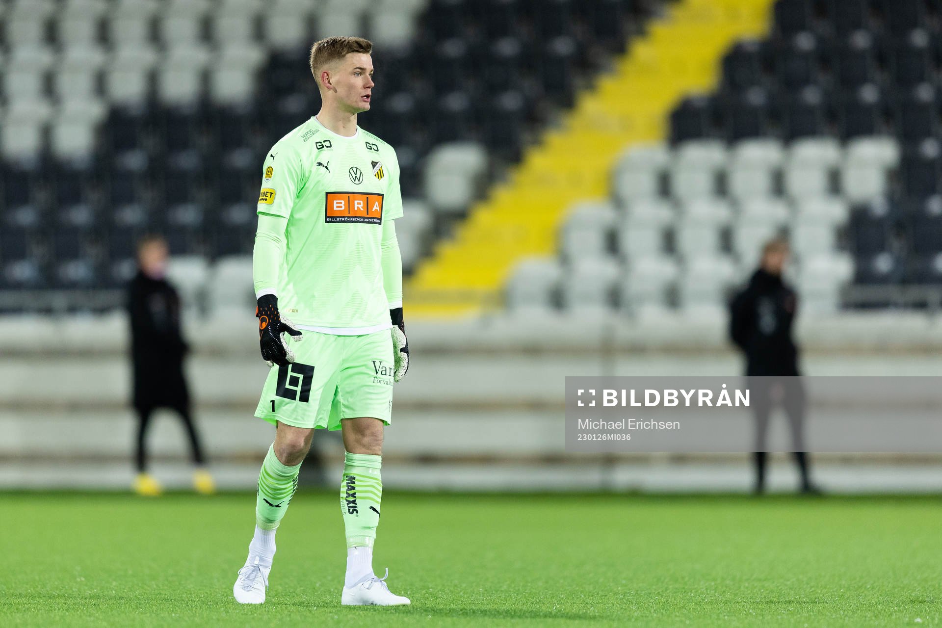 Häckens målvakt Johan Brattberg