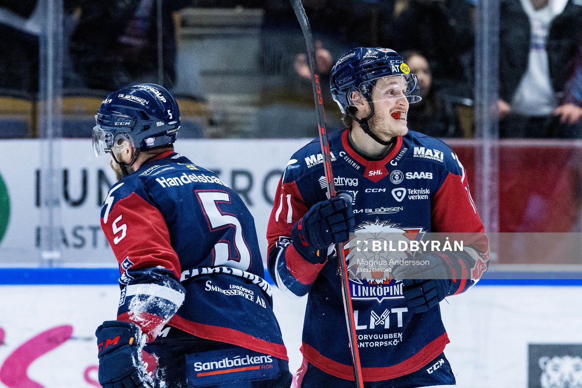 Linköpings Henrik Törnqvist jublar