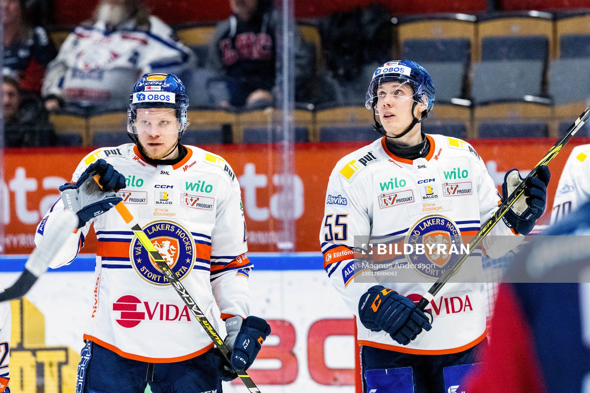 Växjös Ludvig Nilsson och Miika Koivisto