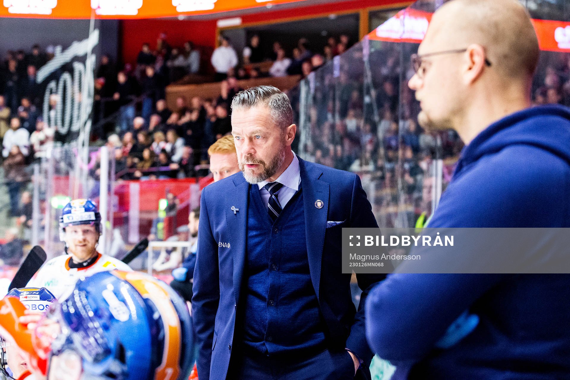 Växjös assisterande tränare Fredrik Hellgren