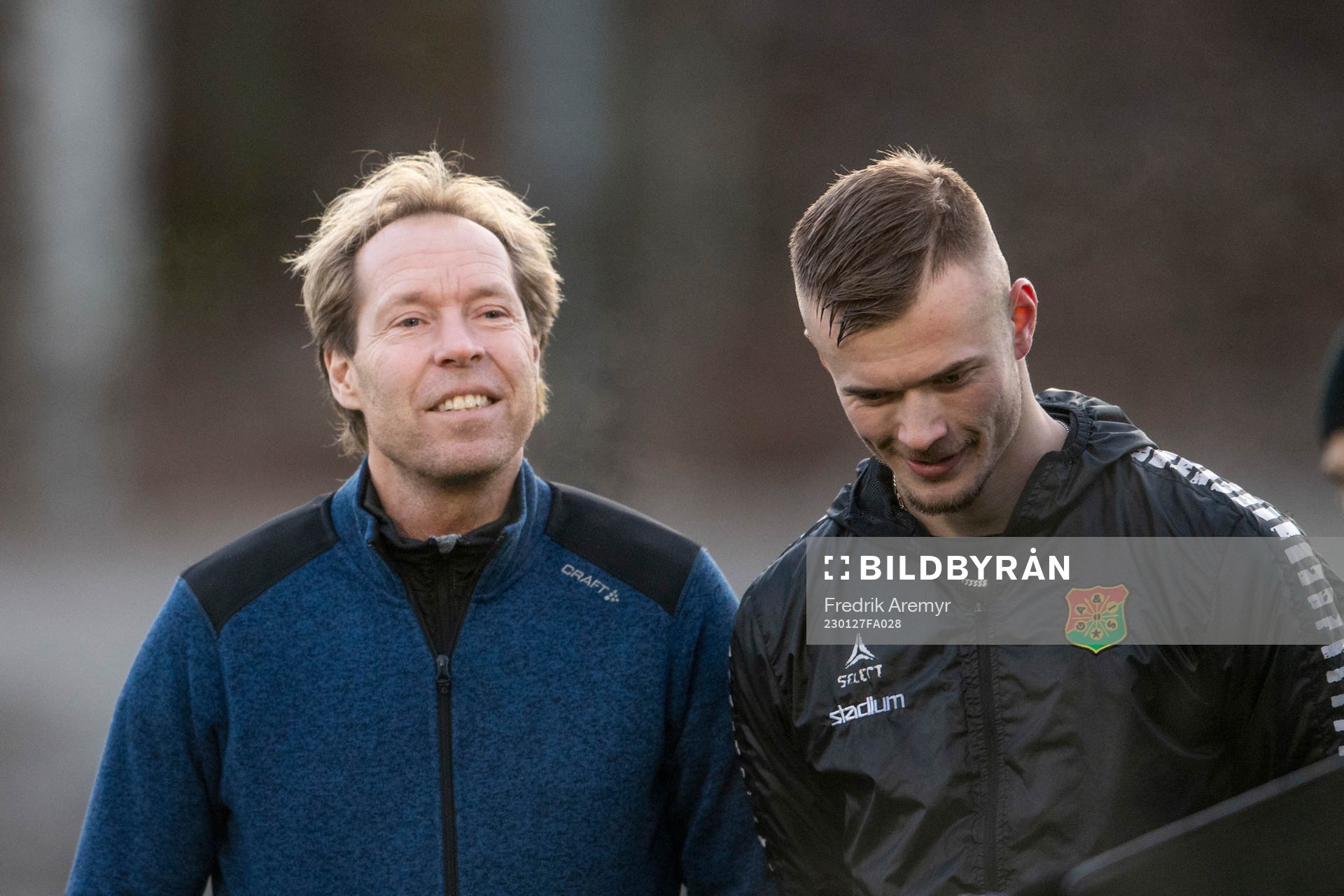 Player Manager Nicklas Karlström och Alexander Ahl