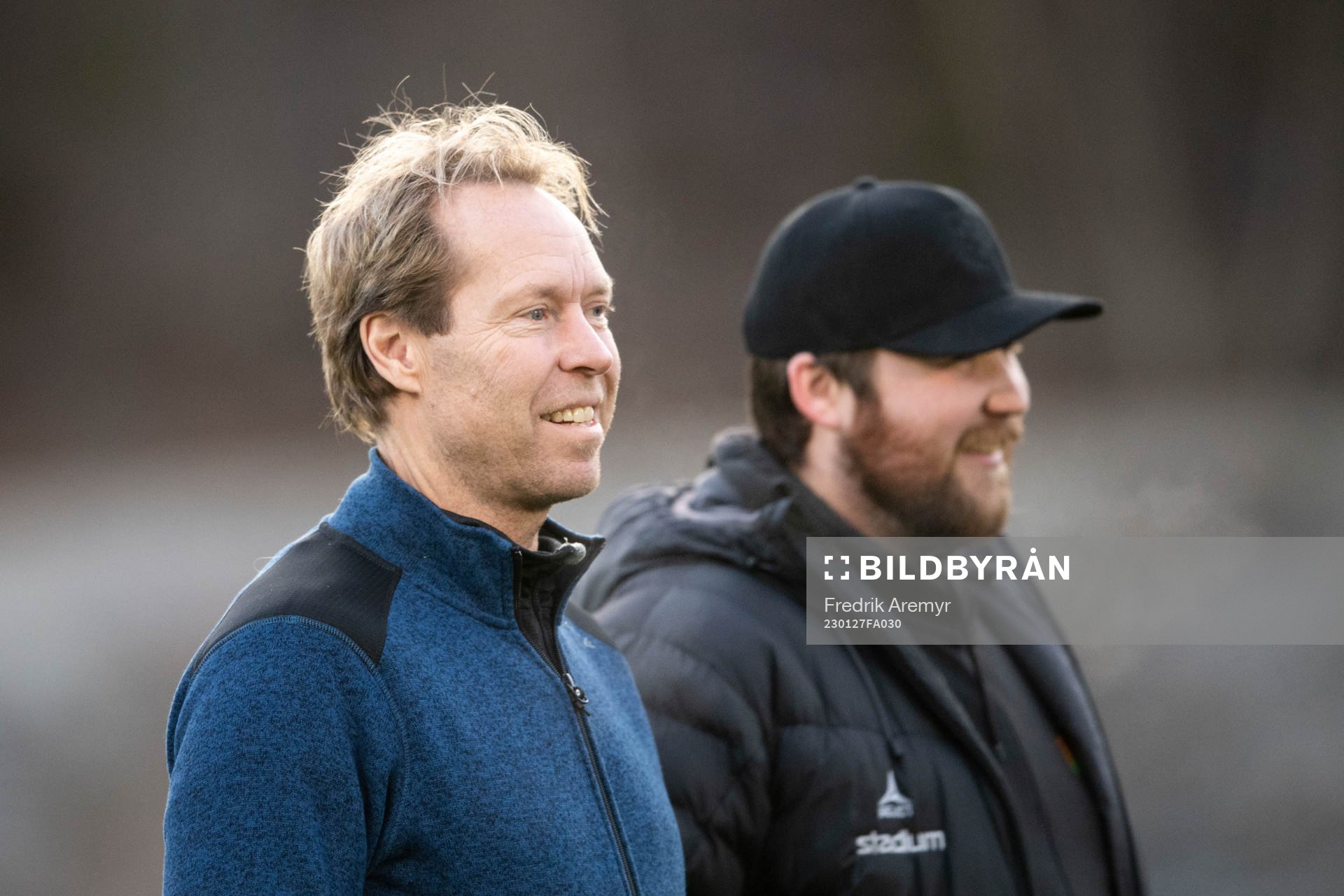 Player Manager Nicklas Karlström och Alexander Severin