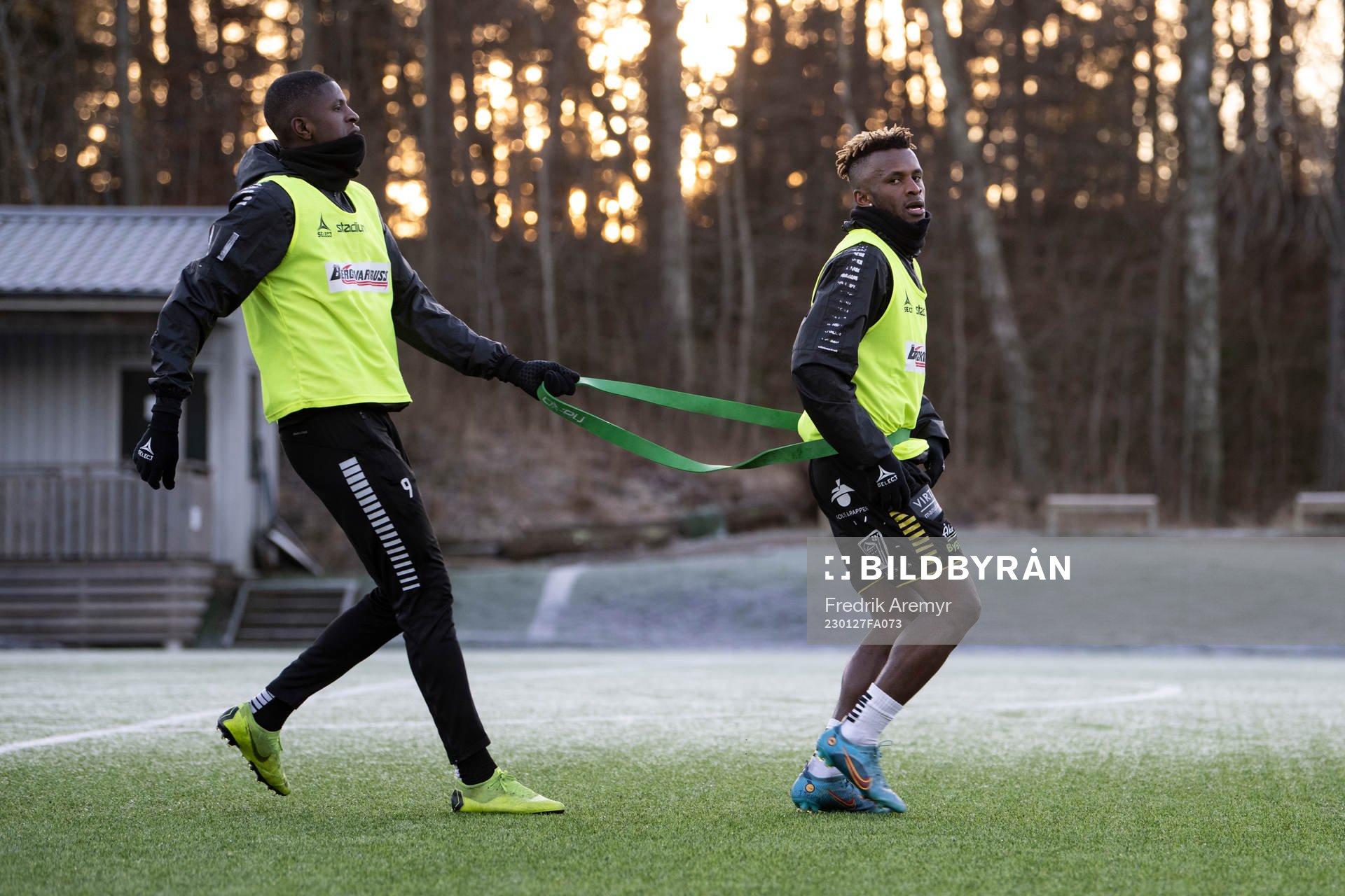 Chisom Chidi och Richard Friday