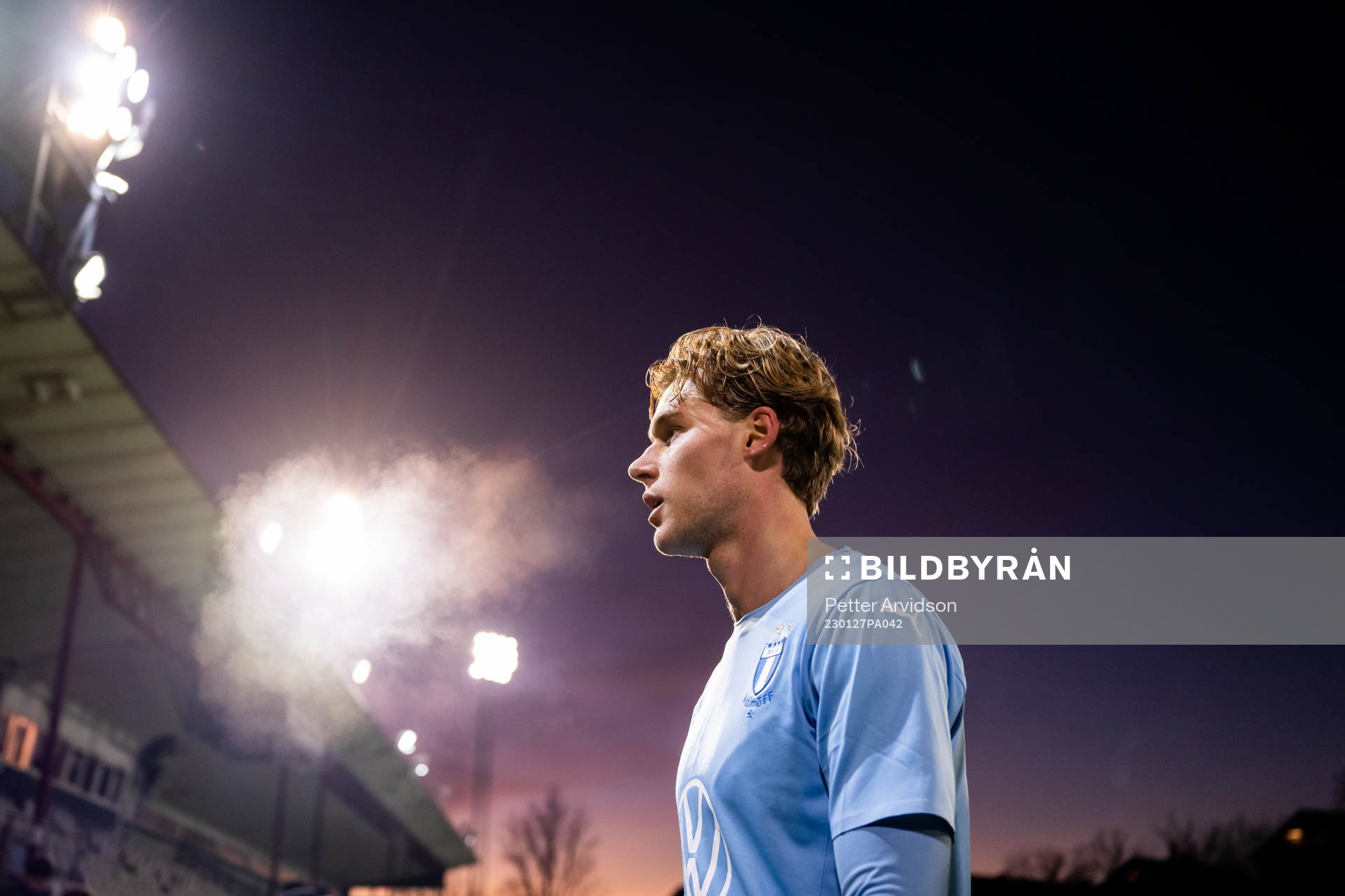 Malmö FFs Felix Beijmo deppar