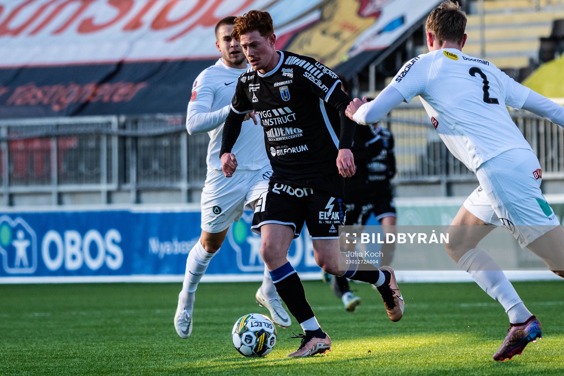 Sirius August Ljungberg och Brommapojkarnas Torbjørn Heggem