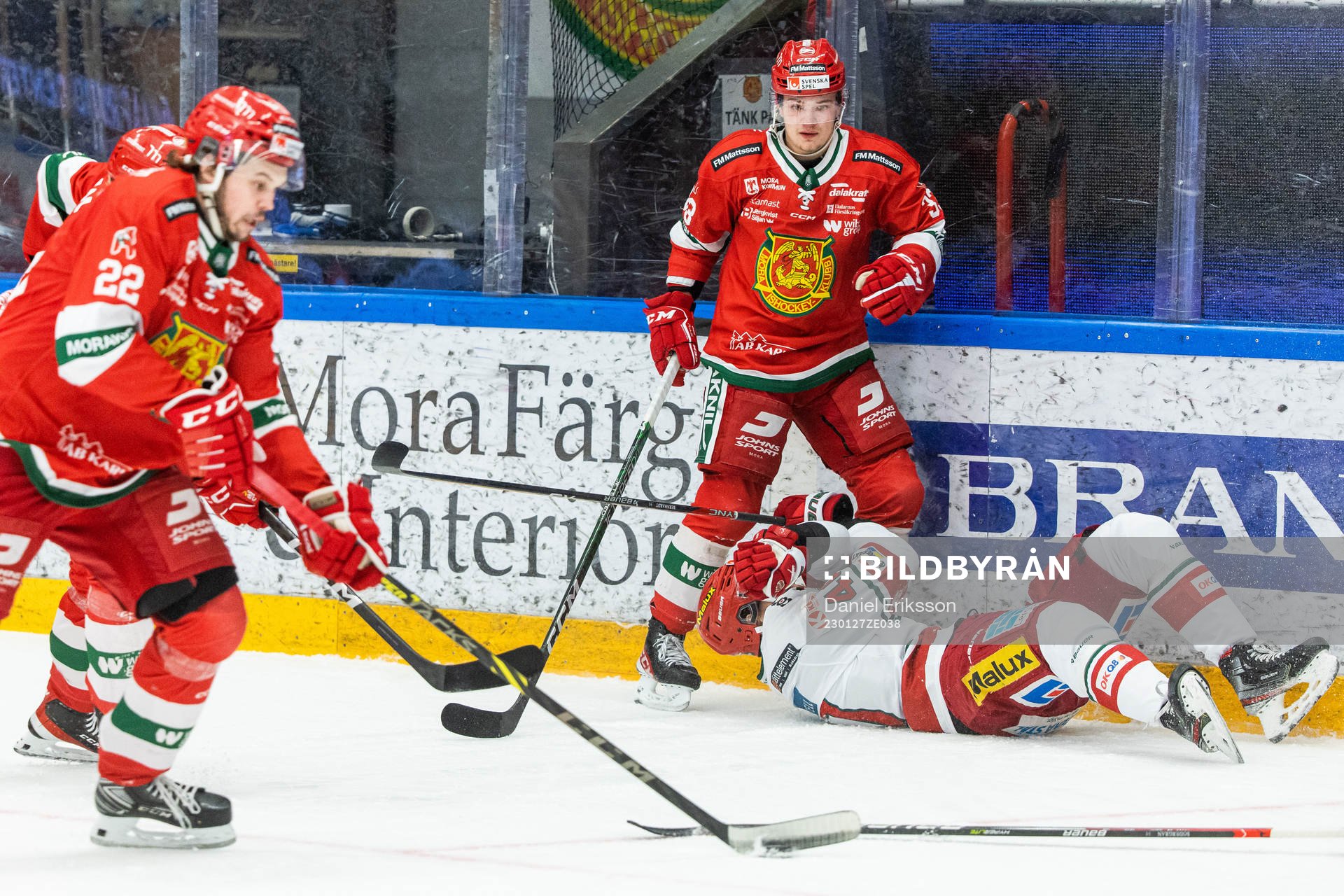 Moras Olle Strandell och Modos David Bernhardt