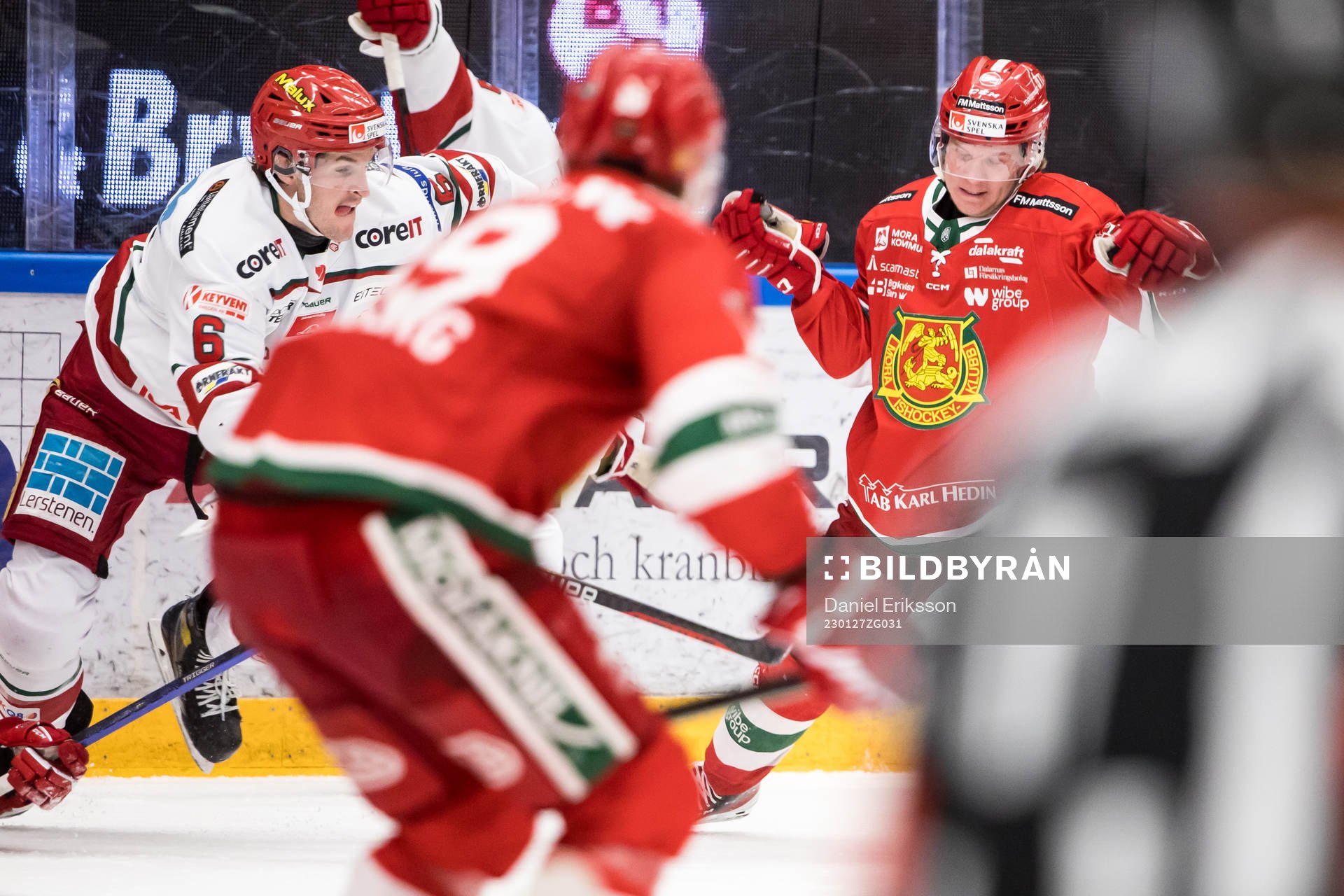 Moras Anton Heikkinen och Modos Daniel Brickley
