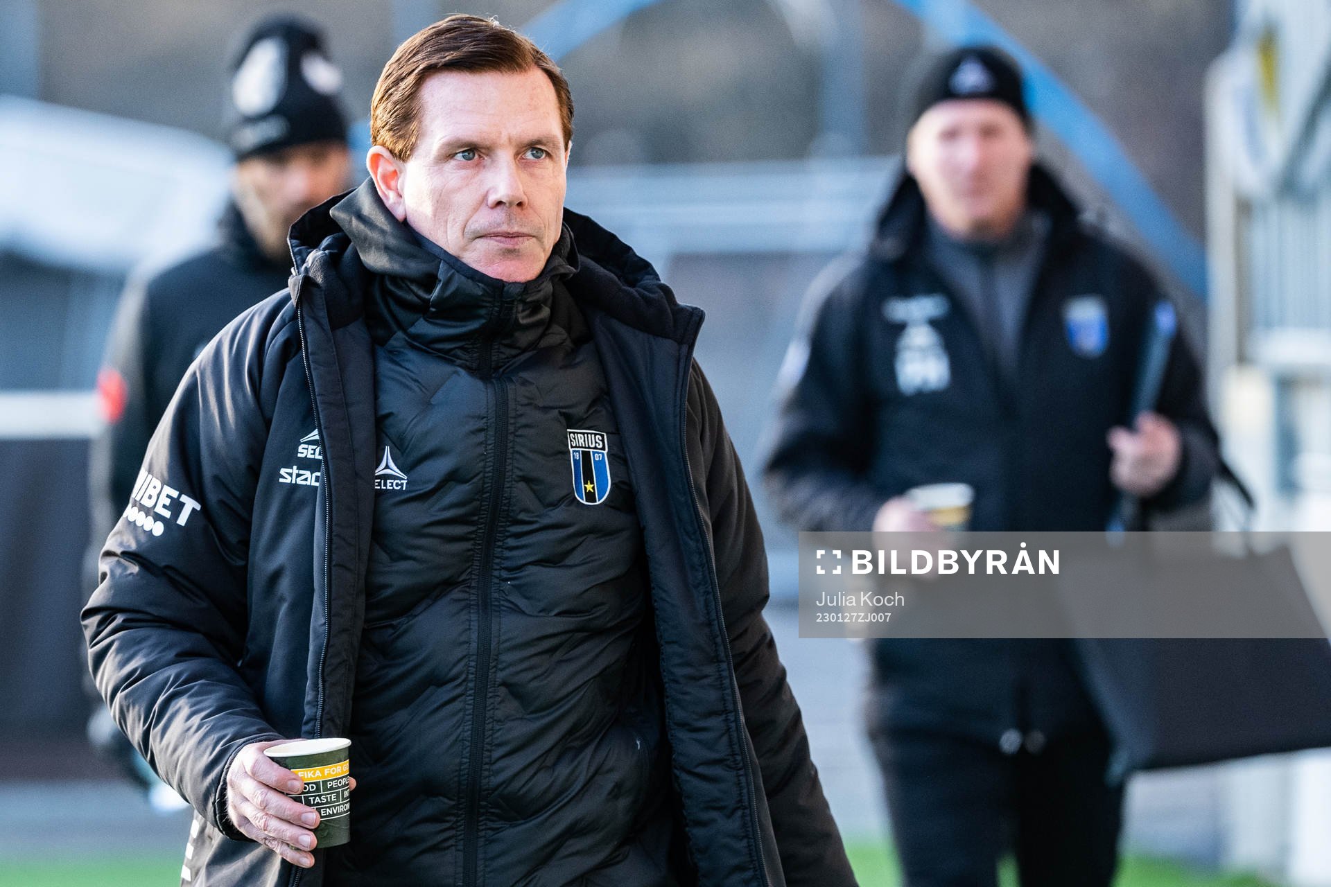 Sirius tränare Christer Mattiasson