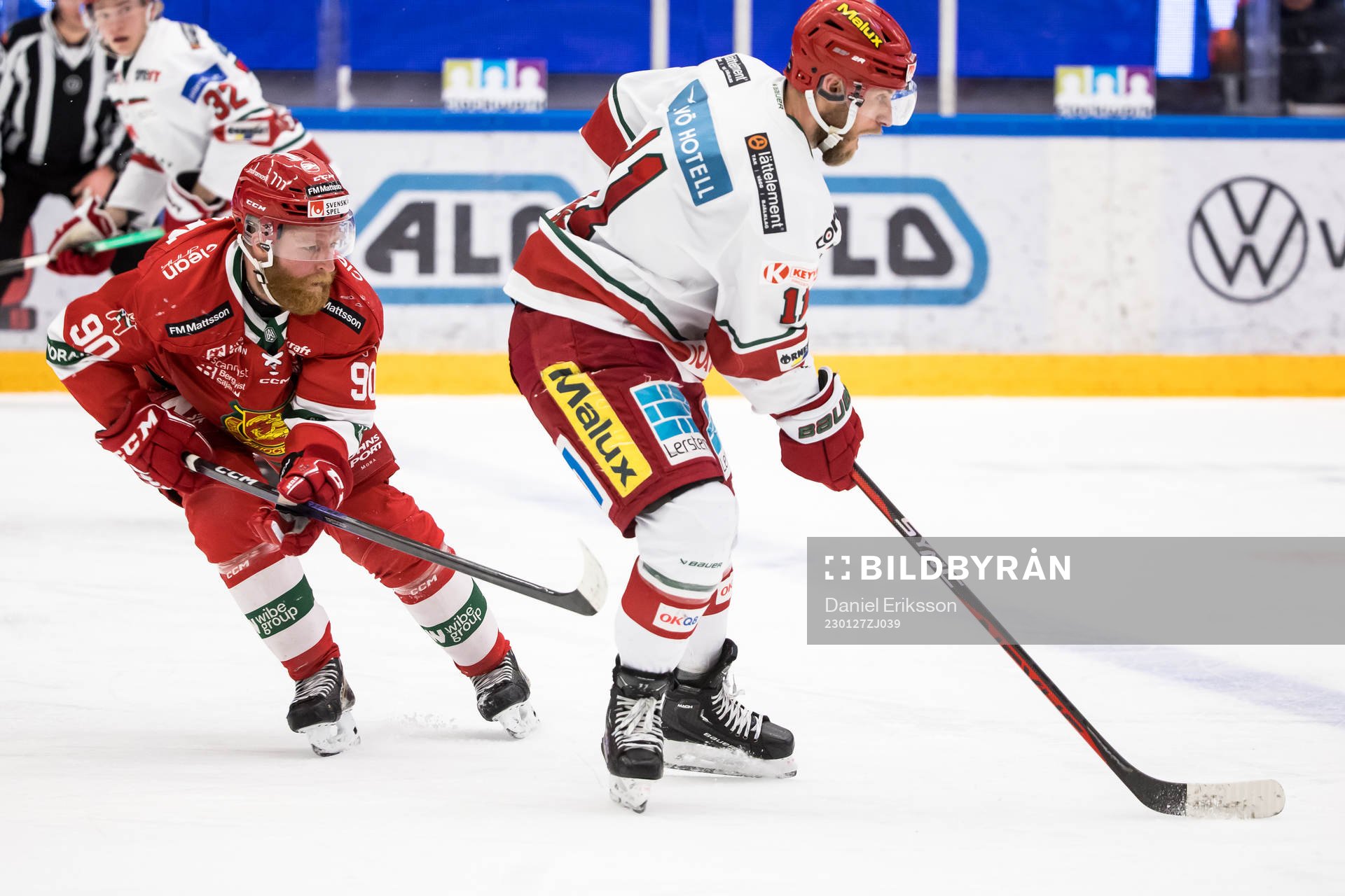 Moras Daniel Ljunggren och Modos Josef Ingman