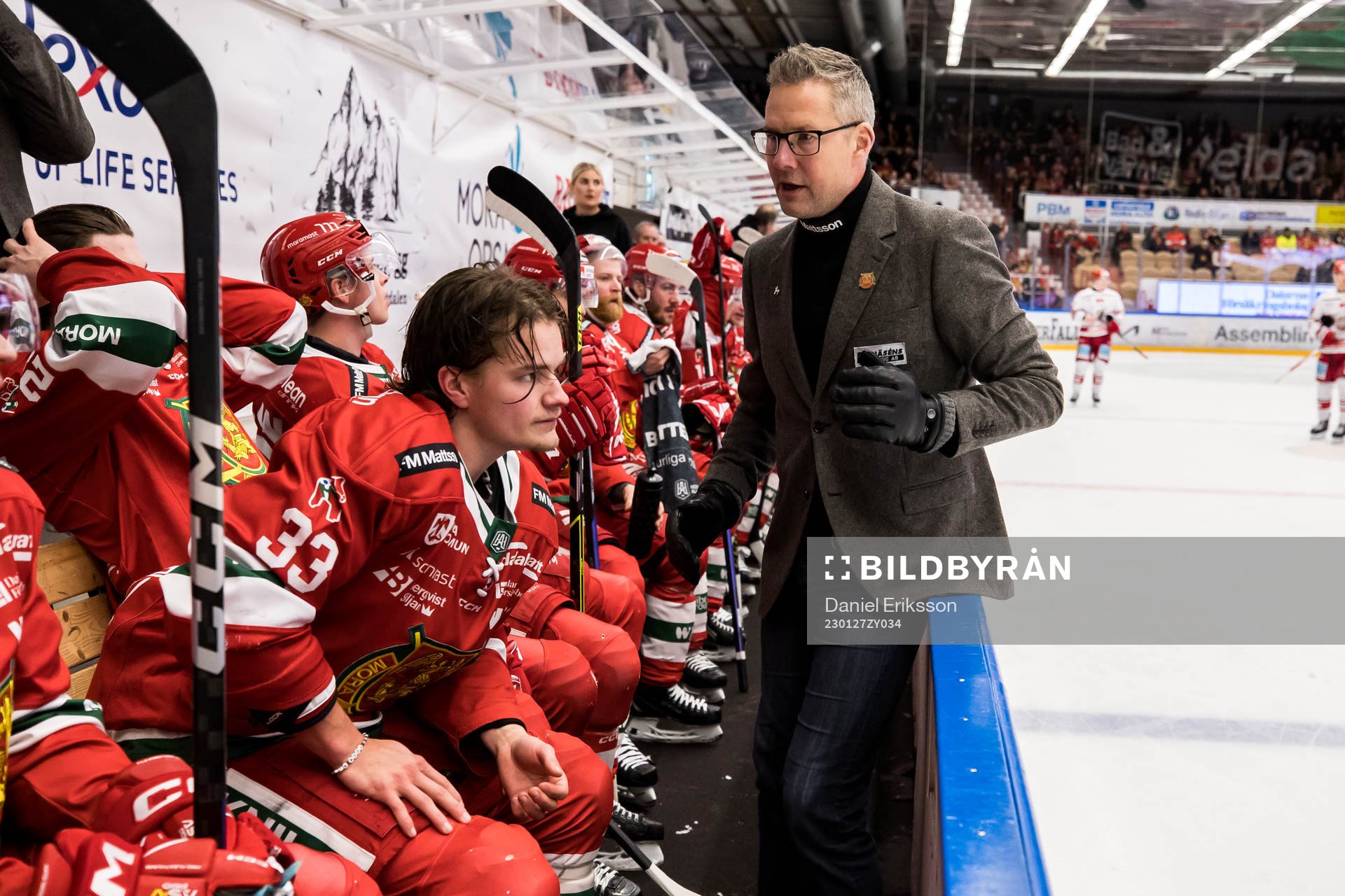 Moras tränare Johan Hedberg