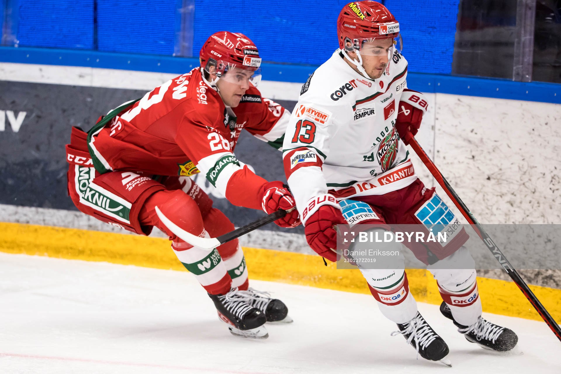 Moras Jonathan Myrenberg och Modos Nicholas Halloran