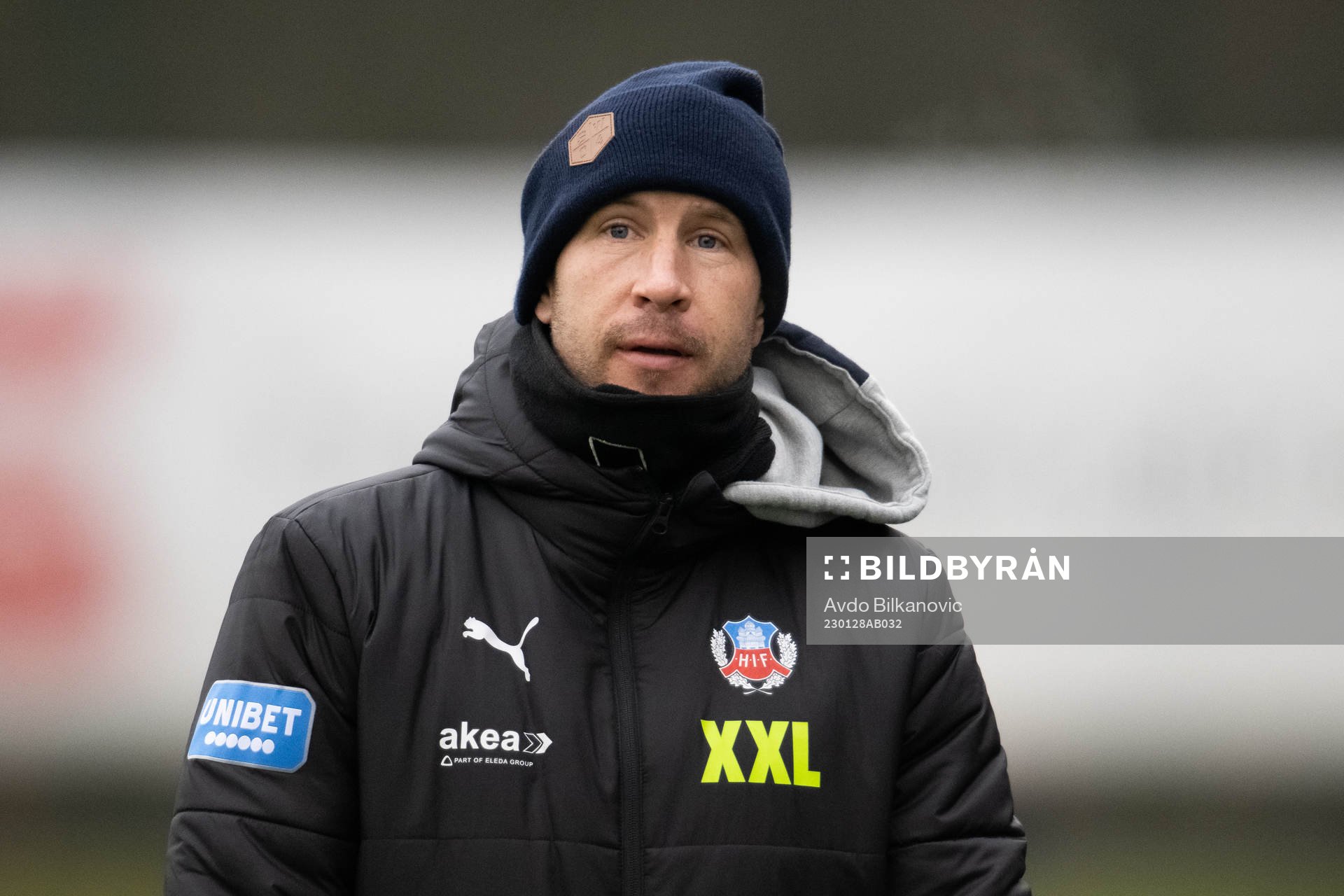 Helsingborgs tränare Mattias Lindström