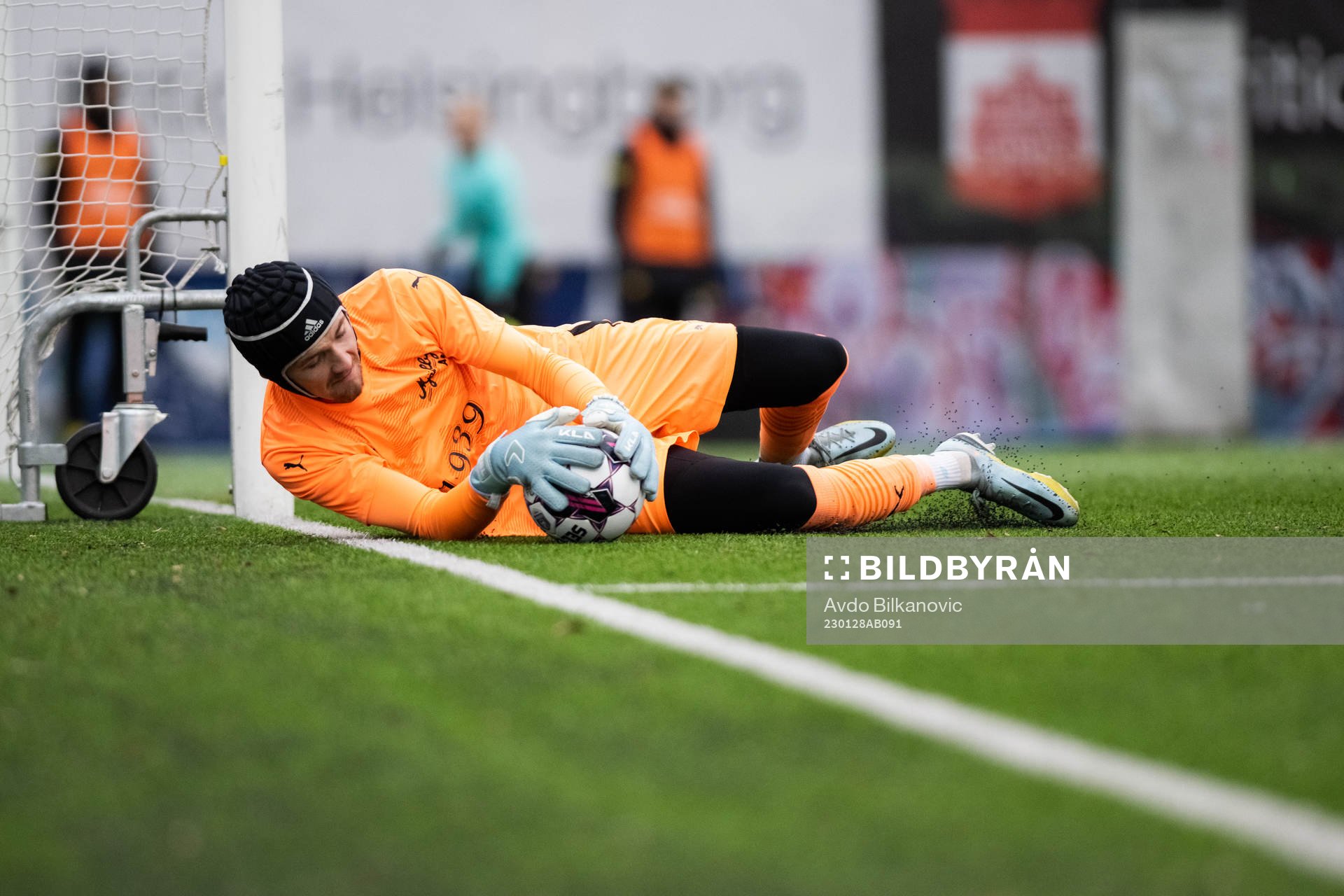Mjällbys målvakt Noel Törnqvist
