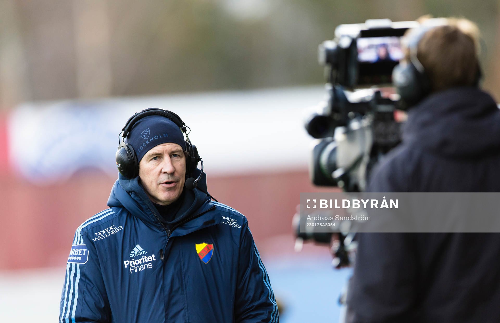 Djurgårdens tränare Thomas Lagerlöf