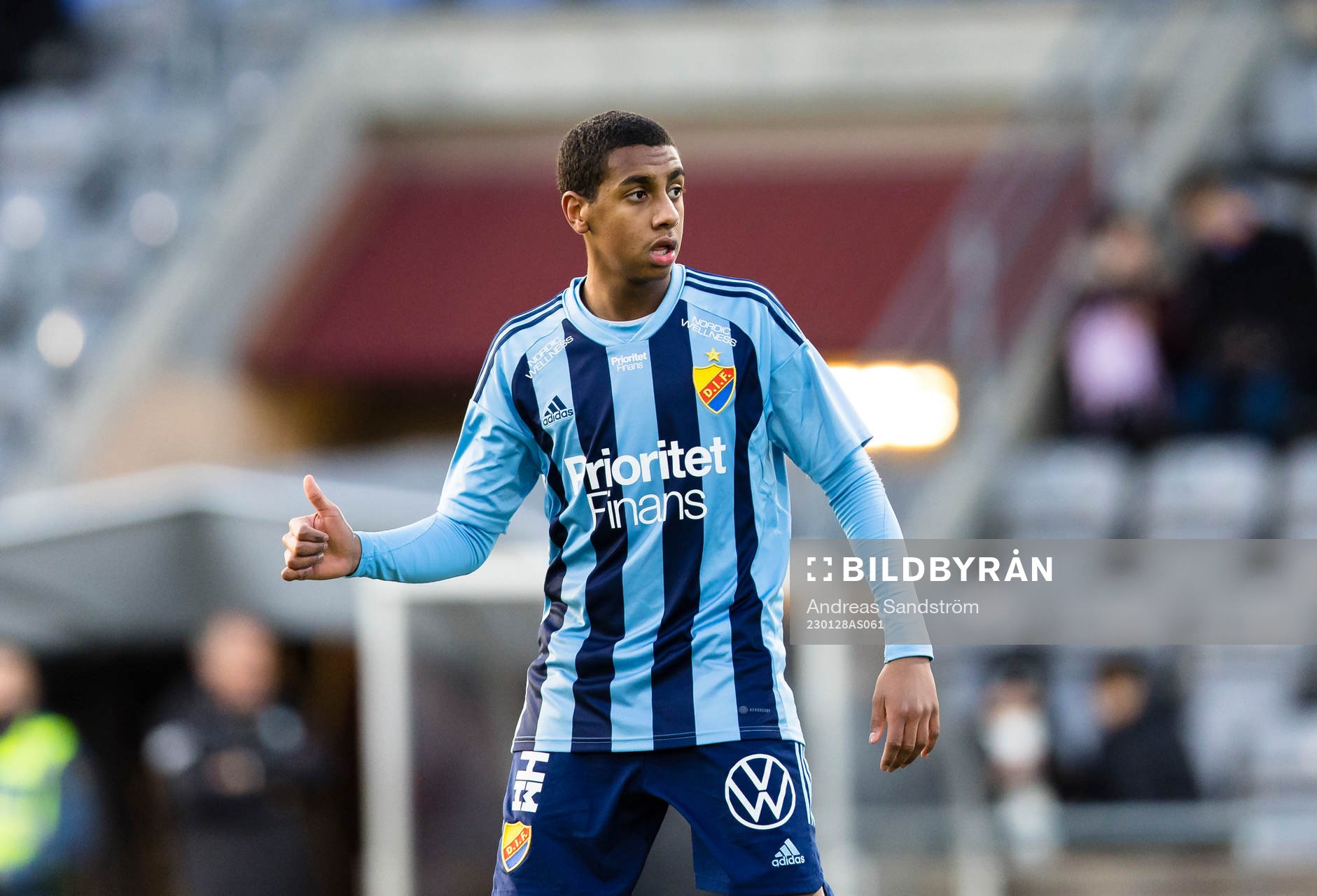 Djurgårdens Isak Alemayehu