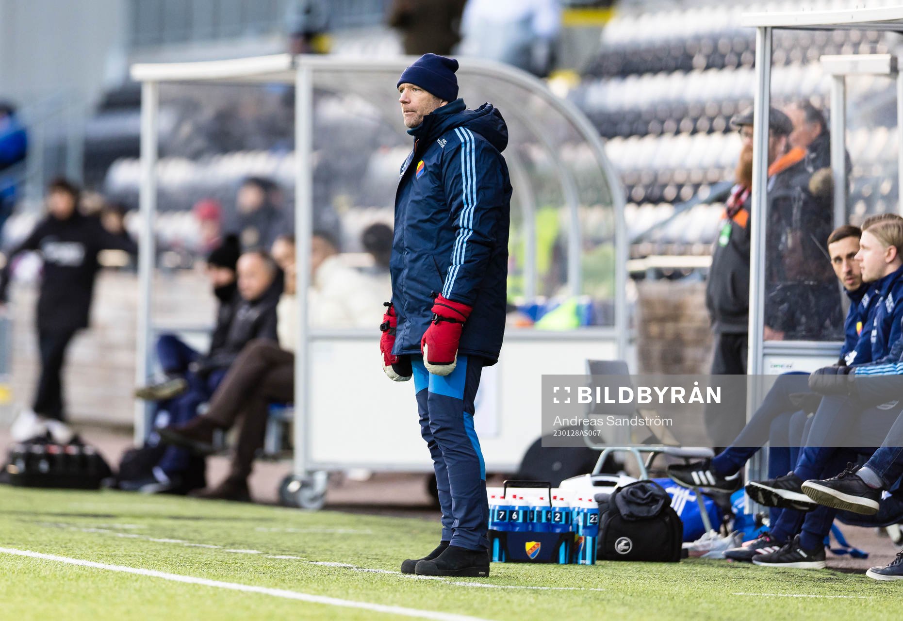Djurgårdens tränare Kim Bergstrand