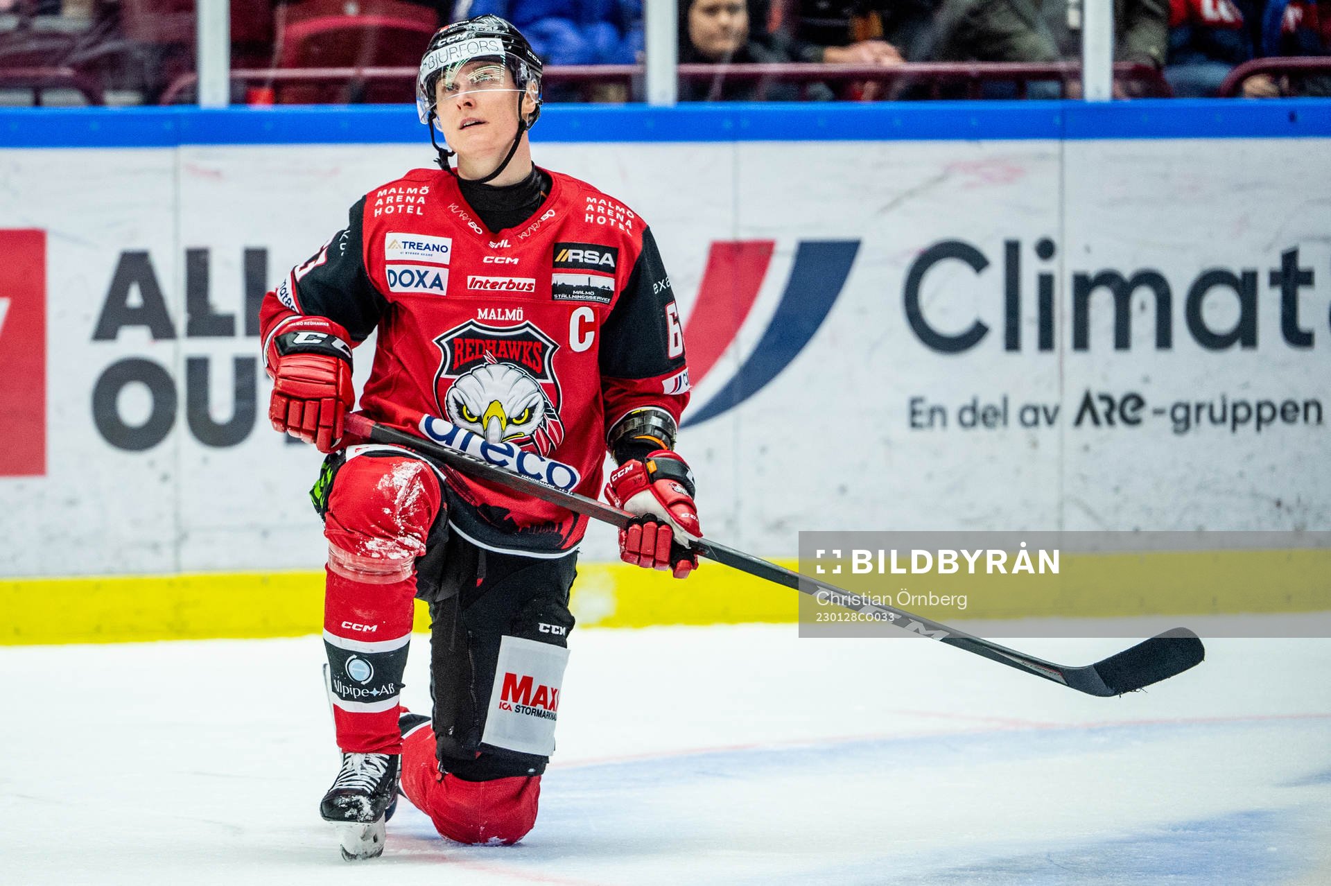 Malmö Redhawks Fredrik Händemark deppar