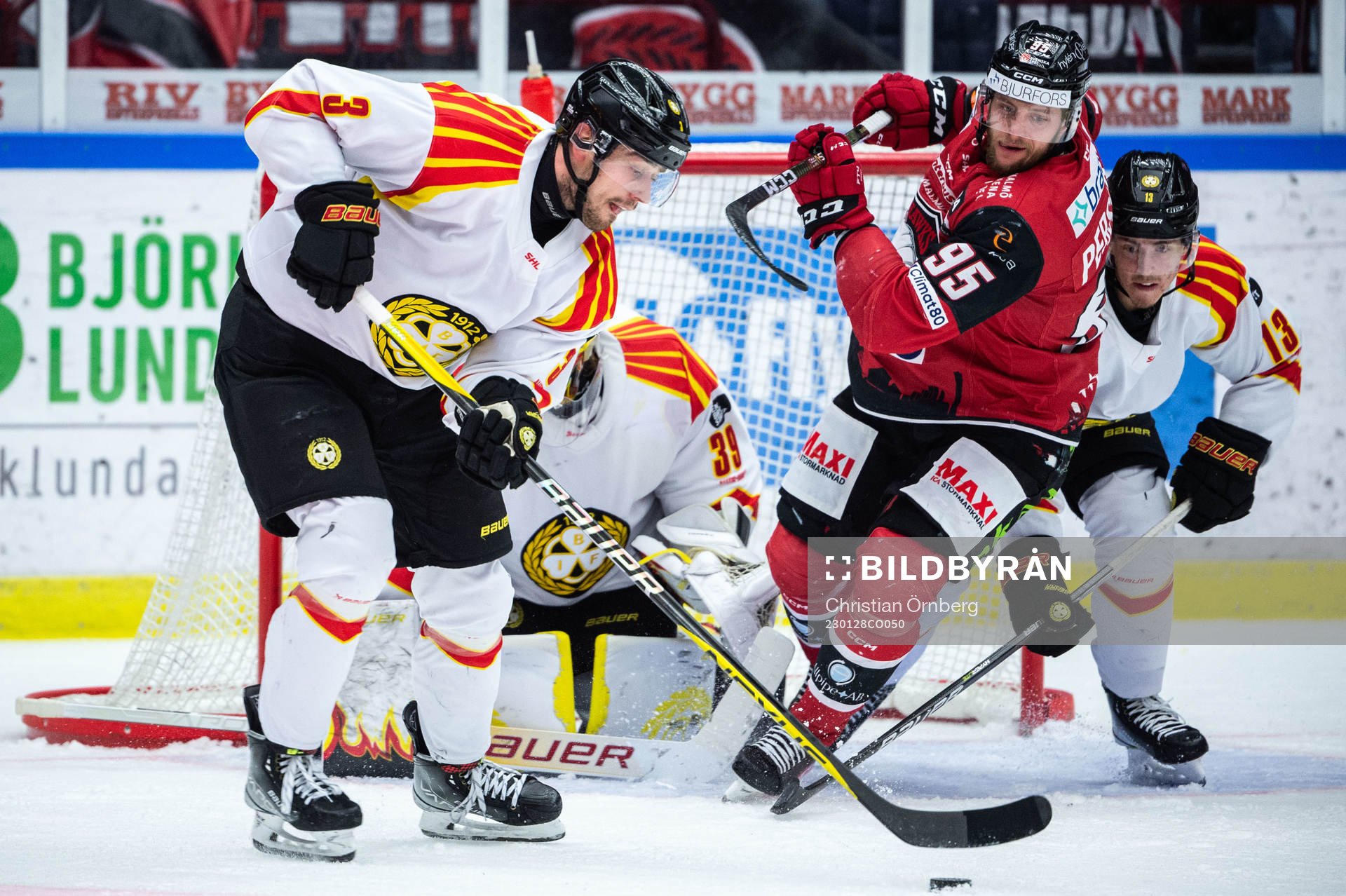 Brynäs Niklas Friman och Samuel Johannesson  mot Malmö