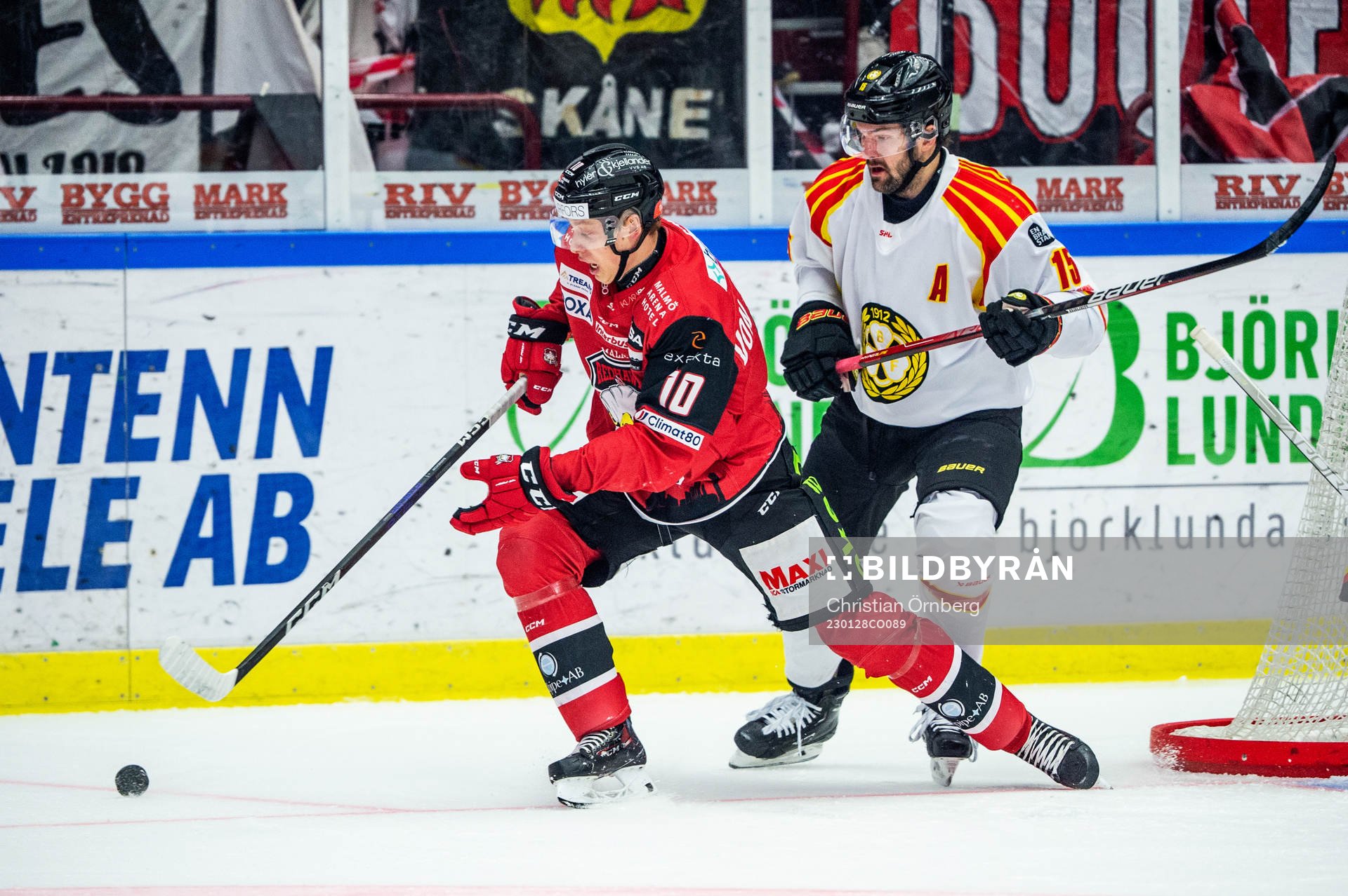 Malmö Redhawks William Von Barnekow mot Brynäs Simon