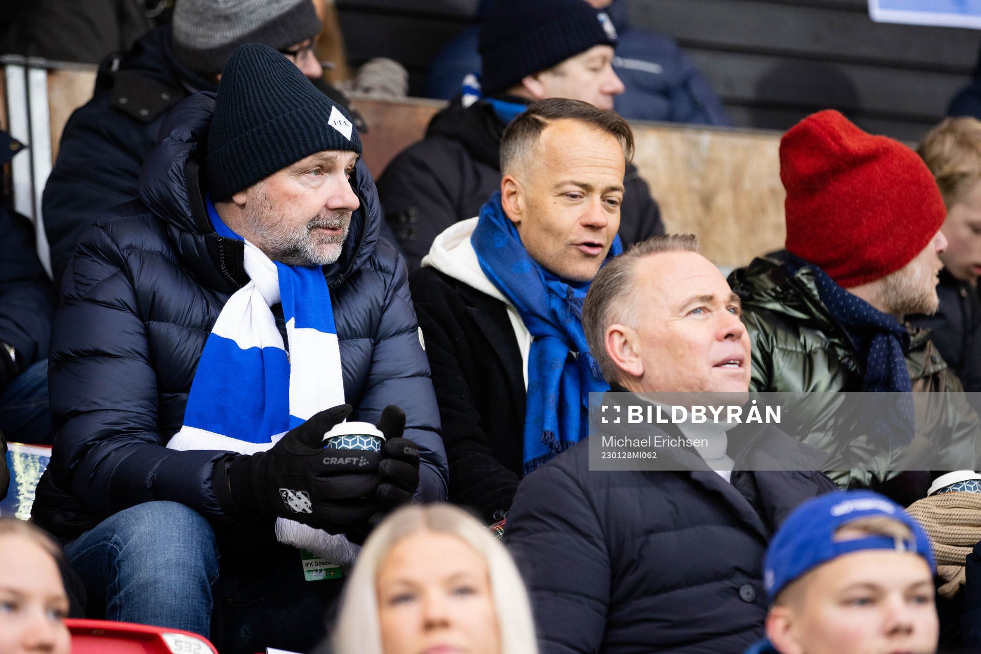 IFK Göteborgs klubbdirektör Håkan Mild och ordförande