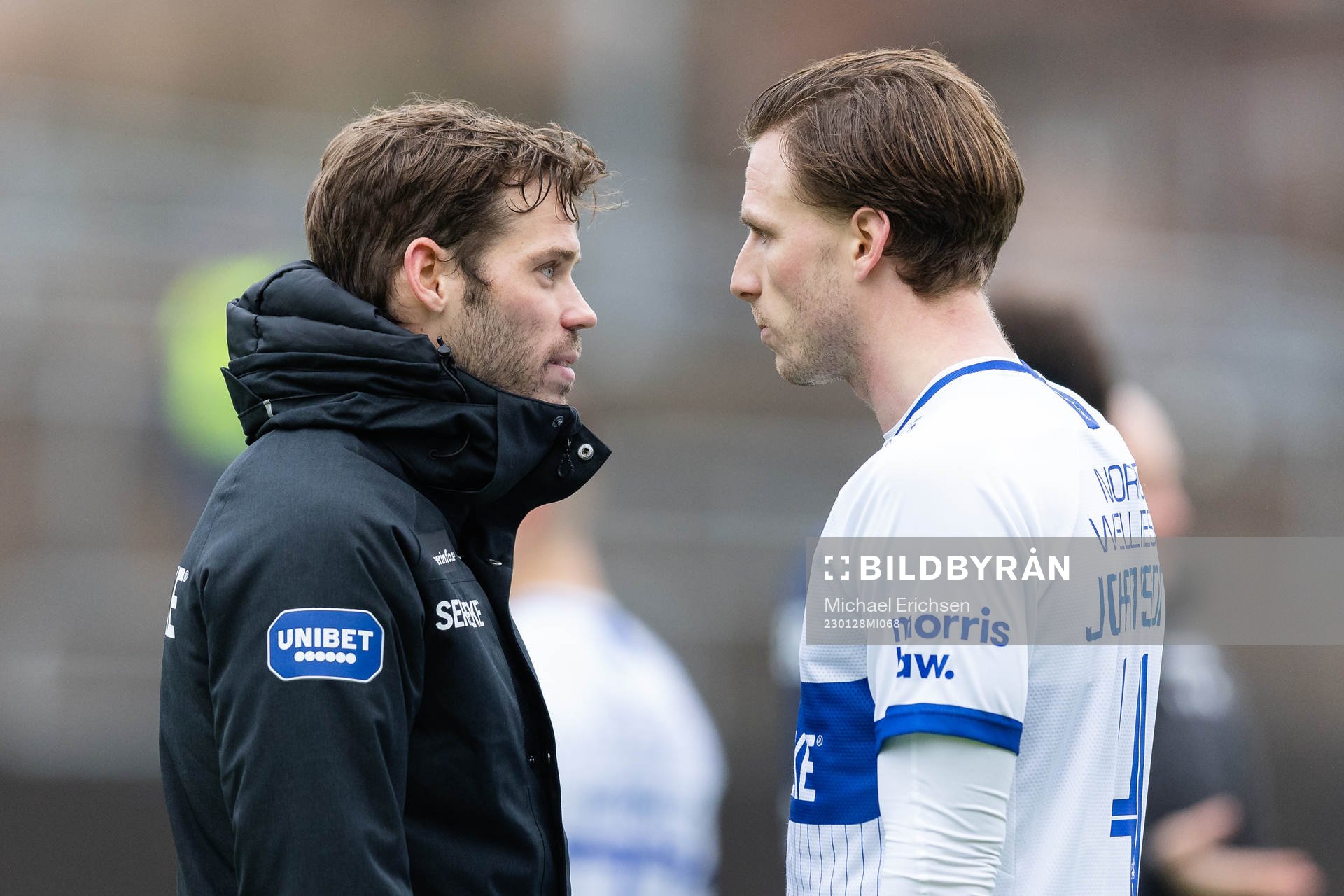 IFK Göteborgs Emil Salomonsson och Carl Johansson