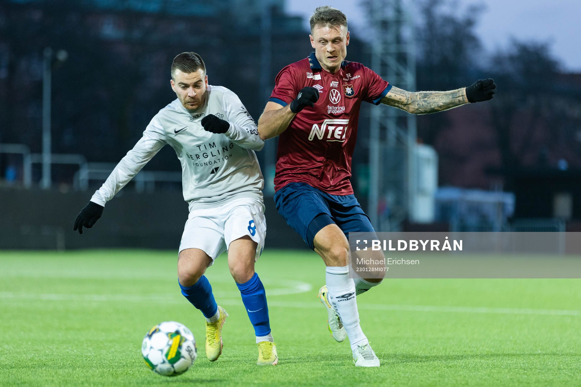 Oddevolds Oscar Iglicar Berntsson och Örgrytes Marcus