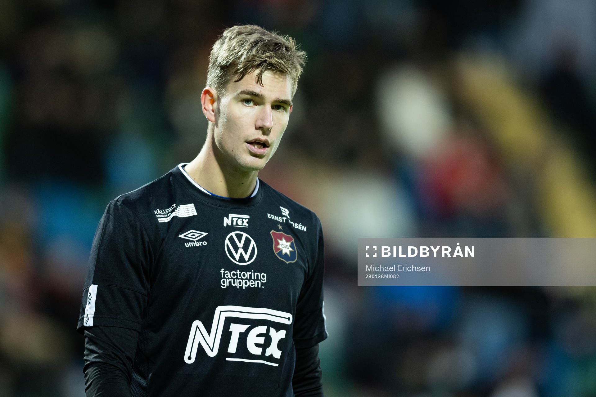 Örgrytes målvakt Mathias Nilsson