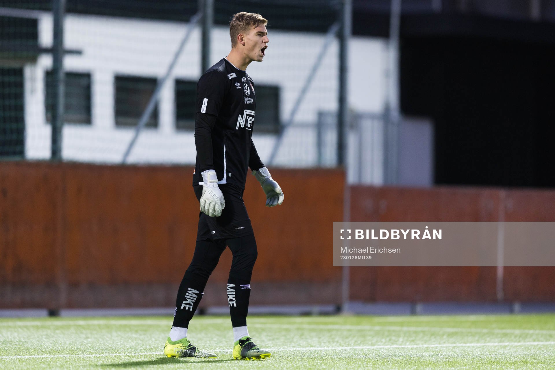 Örgrytes målvakt Mathias Nilsson