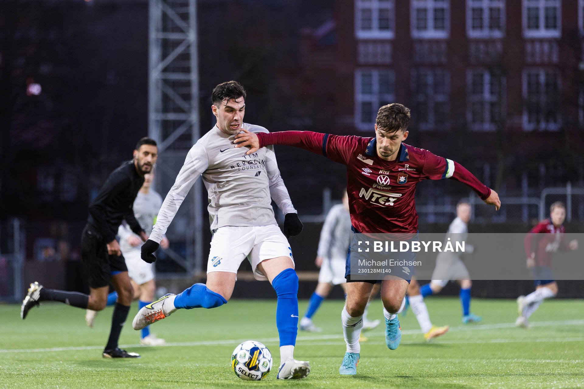 Oddevolds Kenan Mehovic och Örgrytes Daniel Paulson