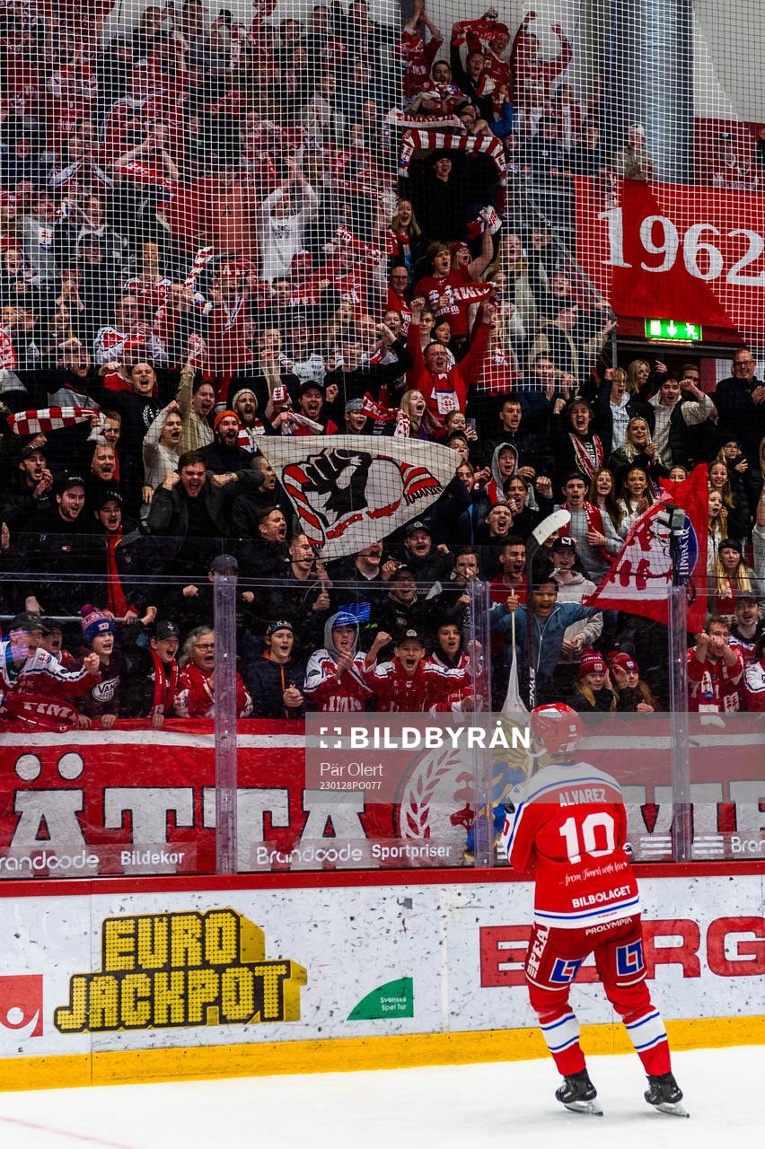 Timrås Robin Alvarez jublar