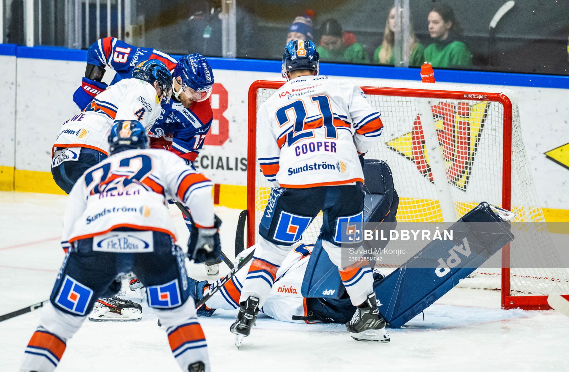 Oskarshamns Jiri Smejkal gör här 1-0