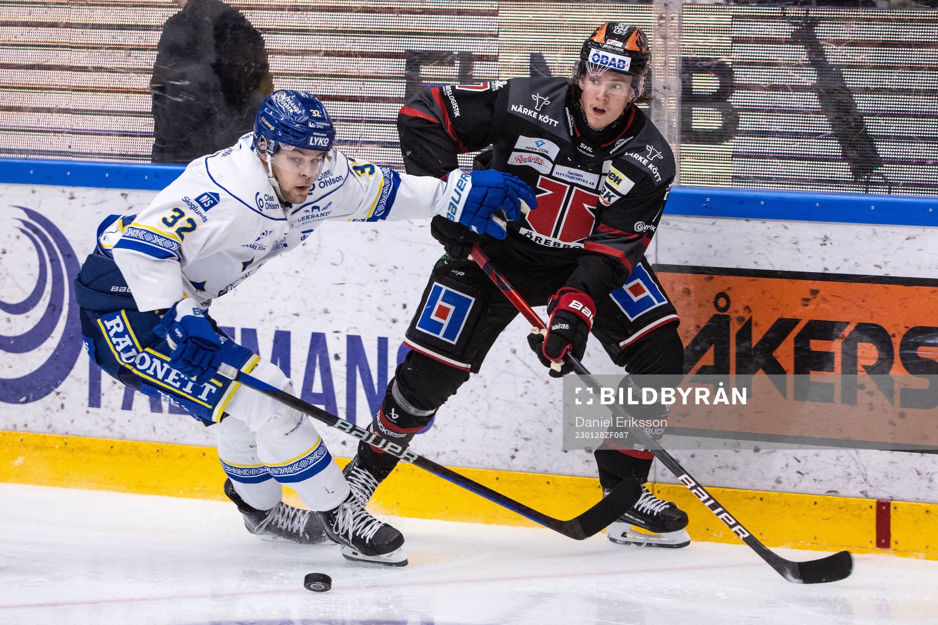 Leksands Jesper Kandergård och Örebros Marcus Hardegård