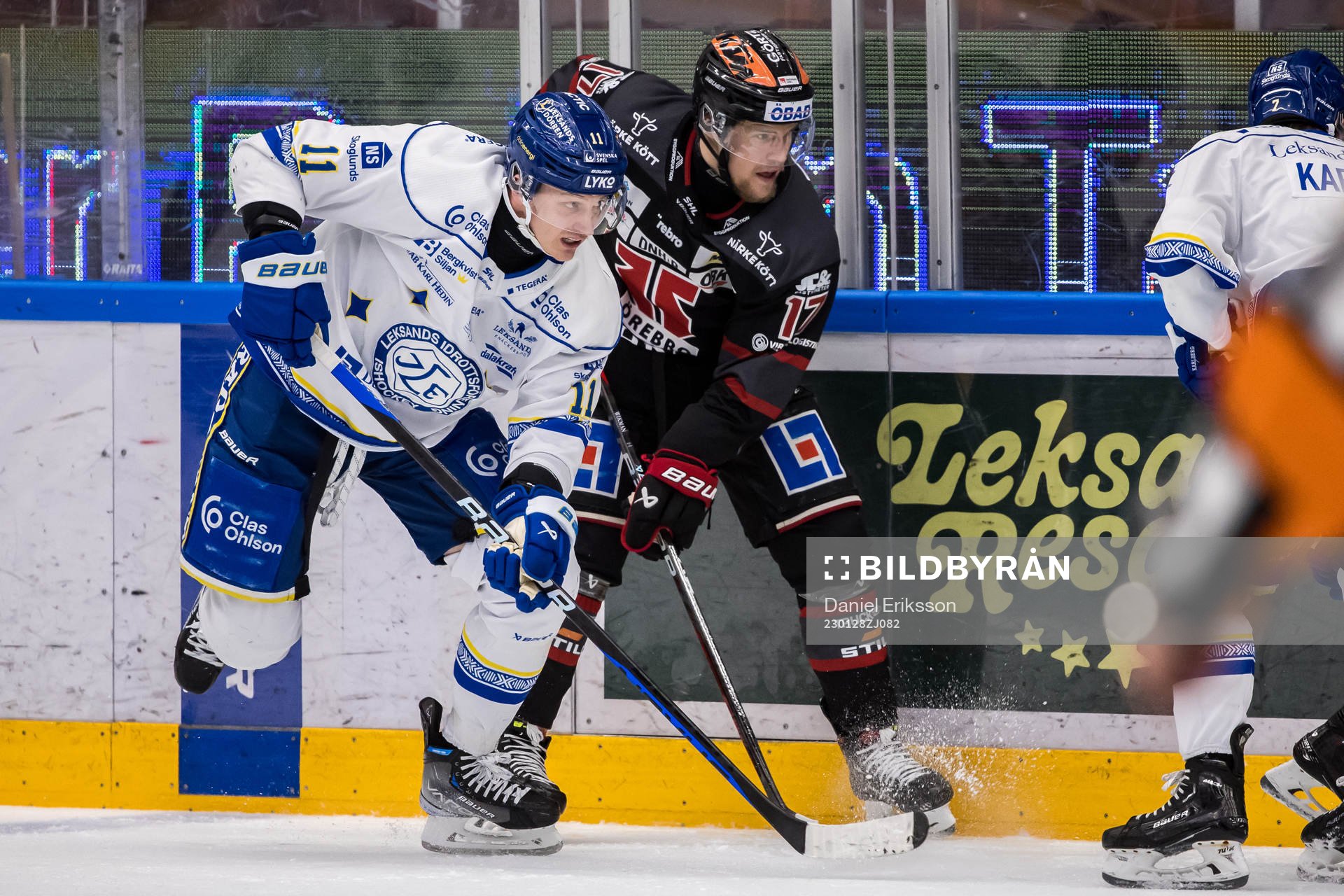 Leksands Martin Karlsson och Örebros William Wikman