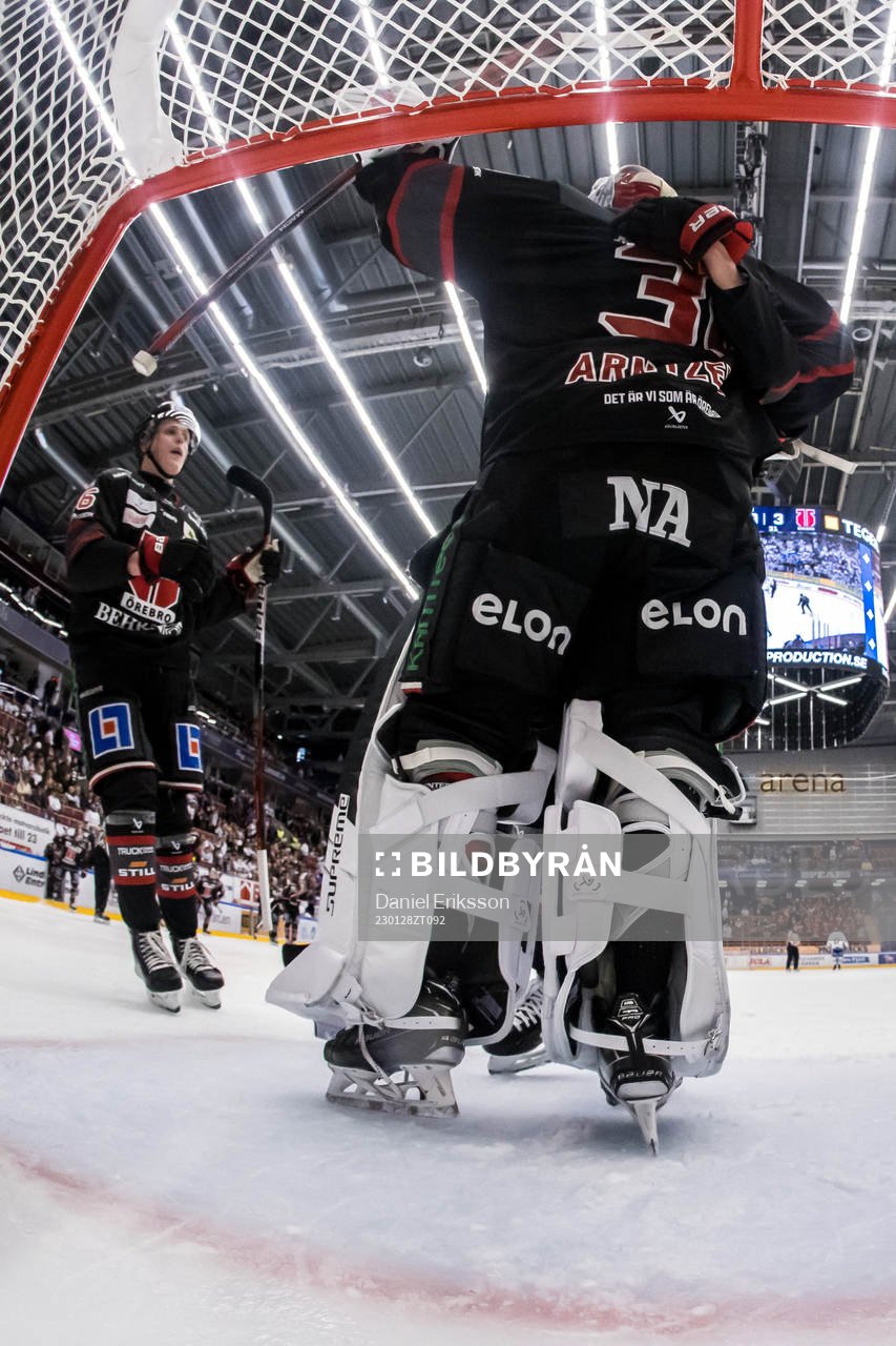 Örebros Filip Berglund jubel