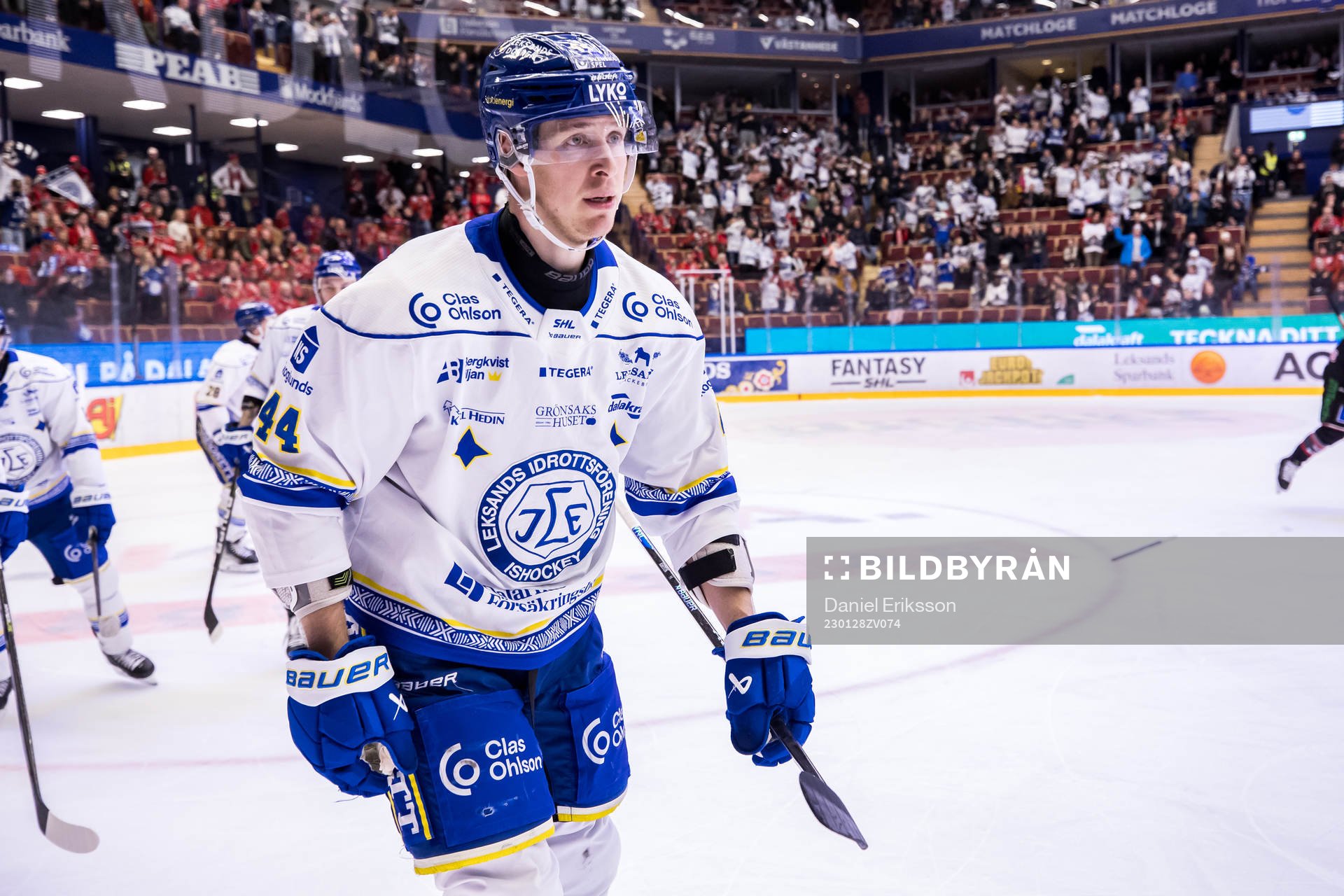 Leksands Carter Ashton jubel