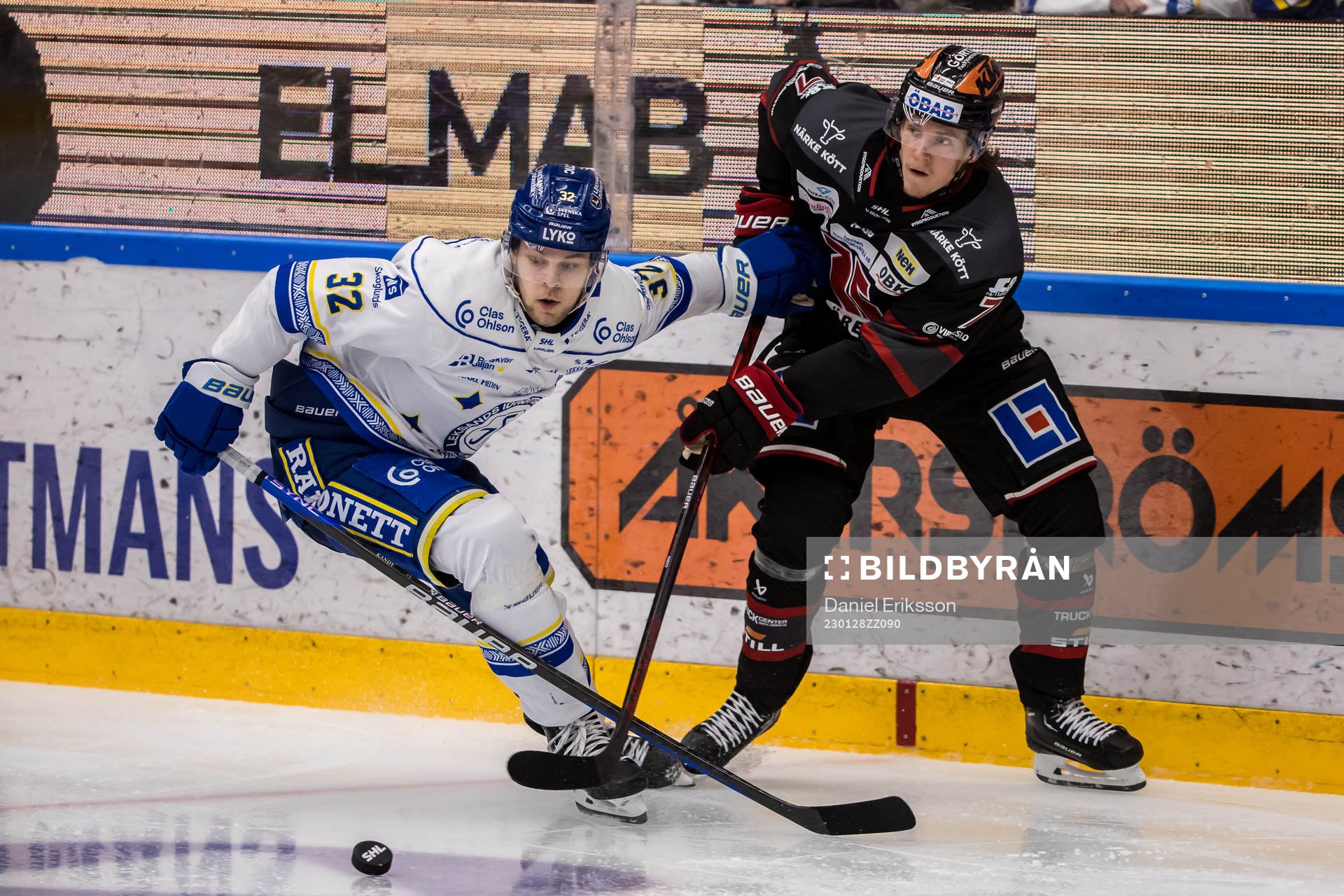 Leksands Jesper Kandergård och Örebros Marcus Hardegård