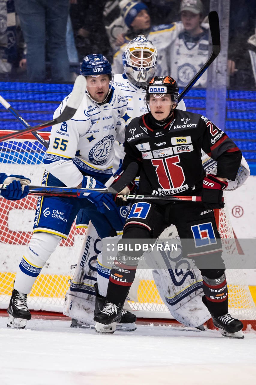 Leksands Jonas Ahnelöv och Örebros Linus Öberg