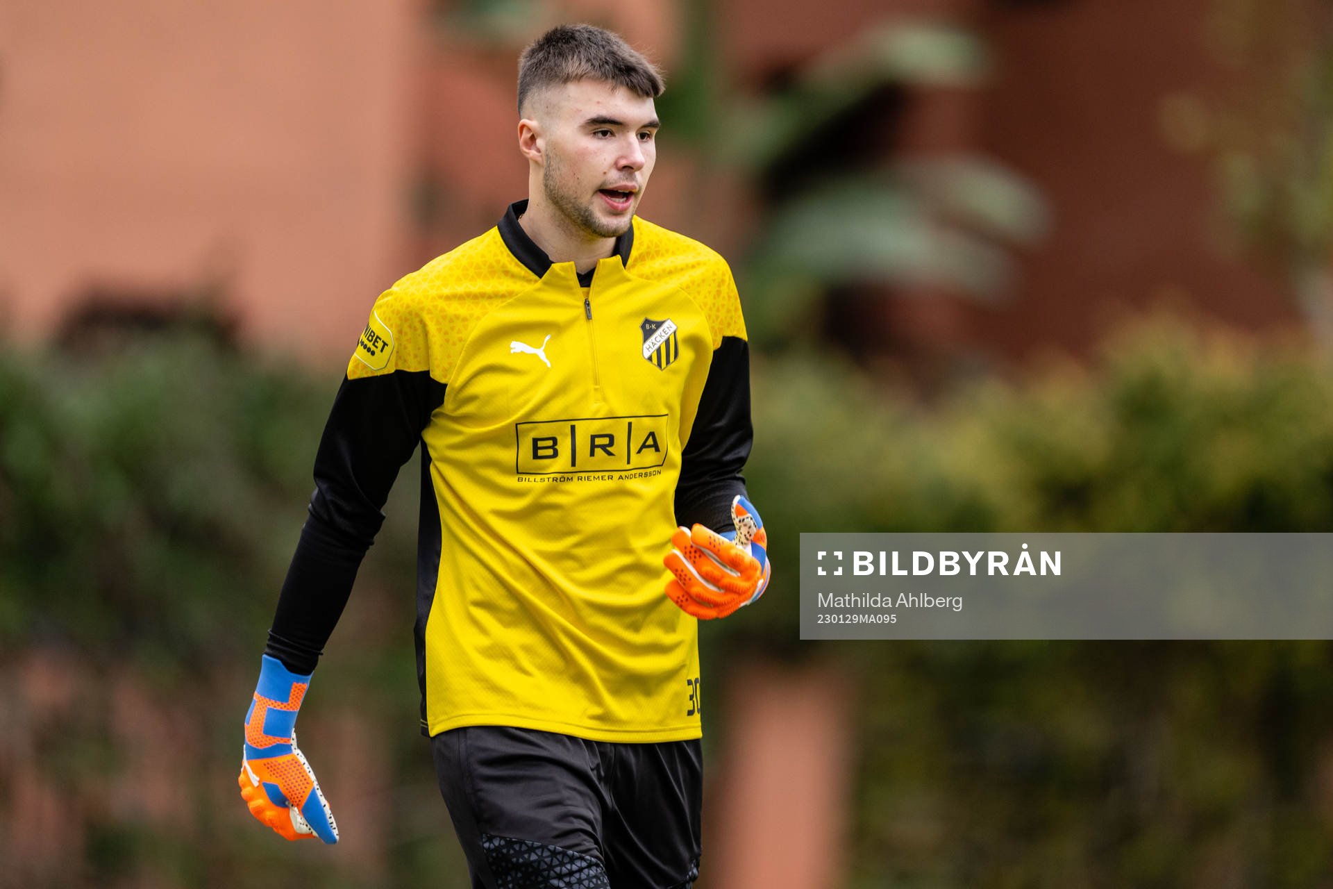 Målvakt Sebastian Banozic