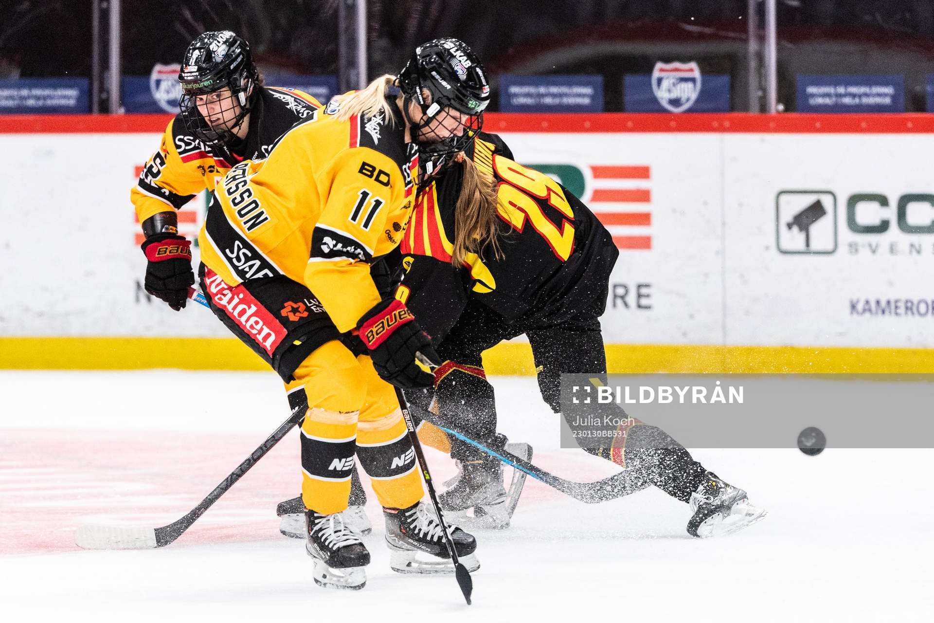 Luleås Josefine Persson och Brynäs Felizia