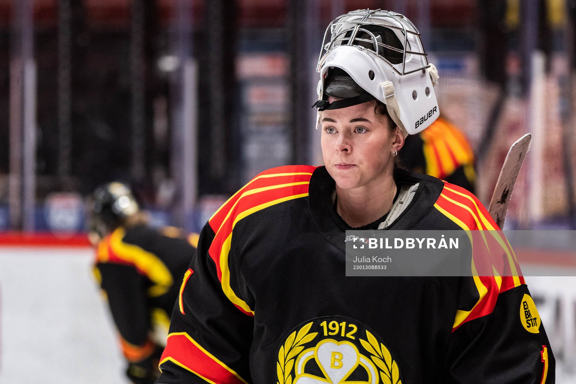 Brynäs målvakt Loryn Pearson Porter