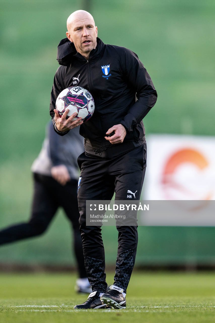 Tränare Henrik Rydström