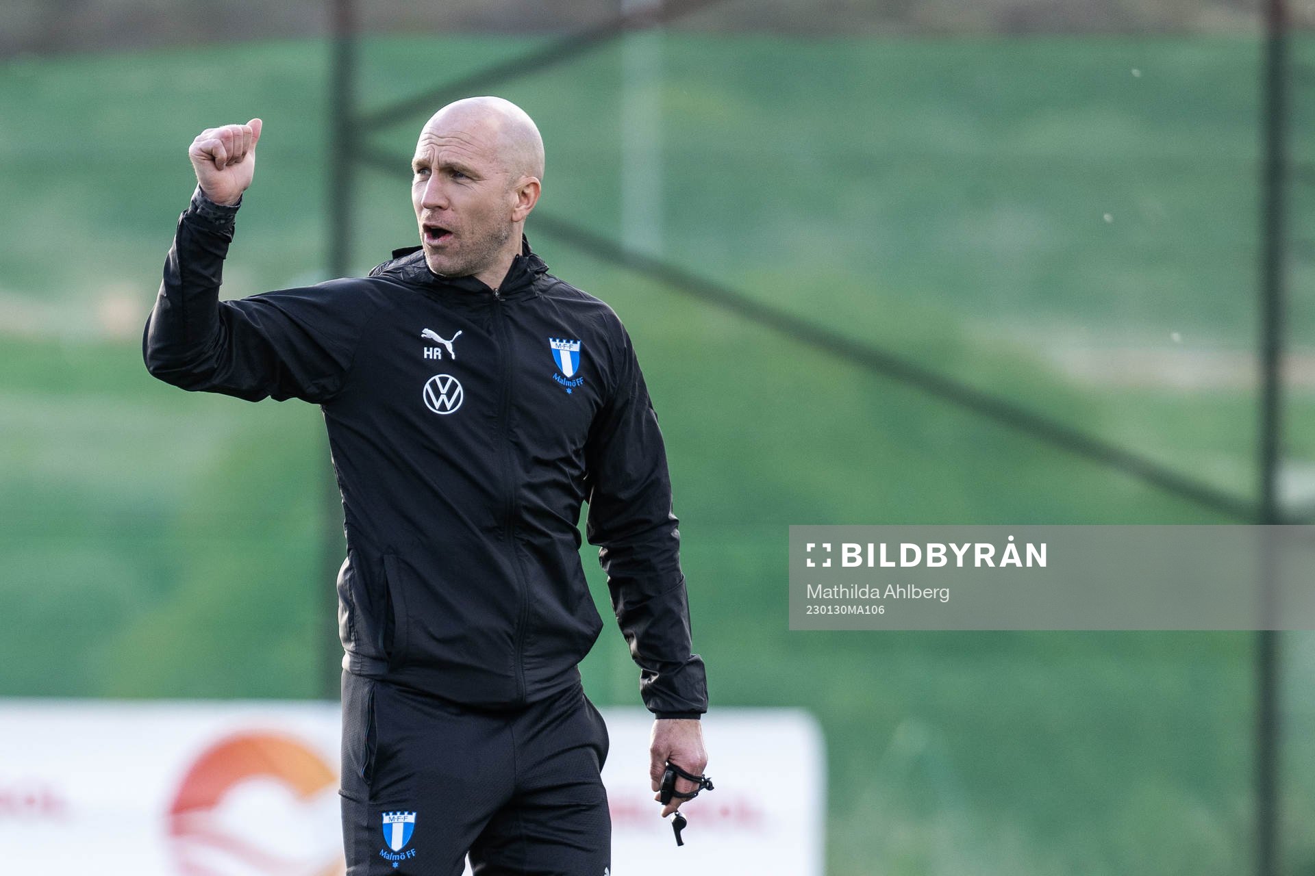 Tränare Henrik Rydström
