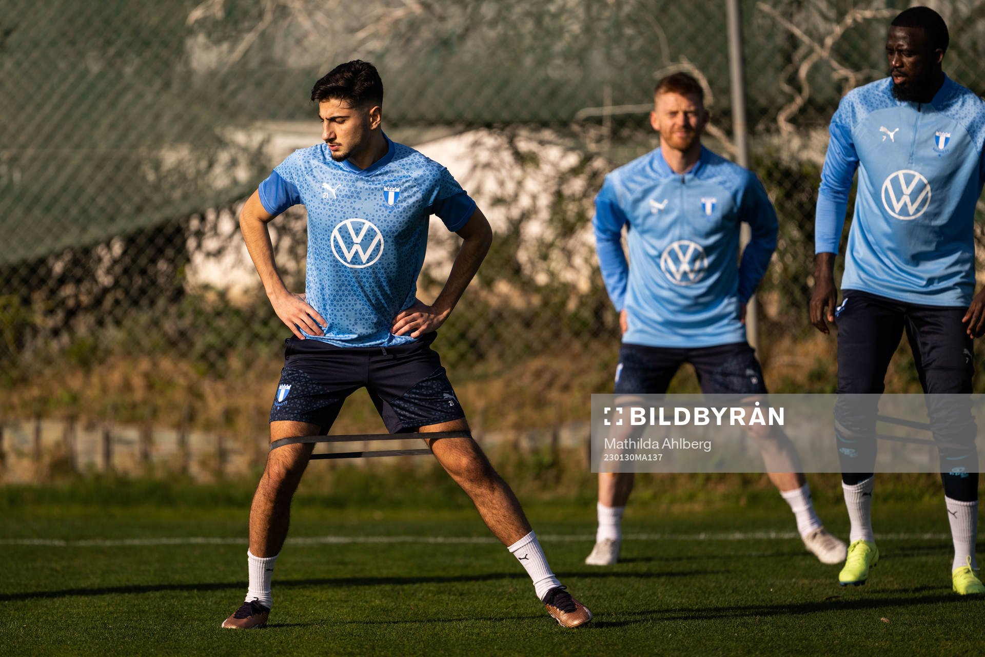 Peter Gwargis, Anders Christiansen och Mahame Siby