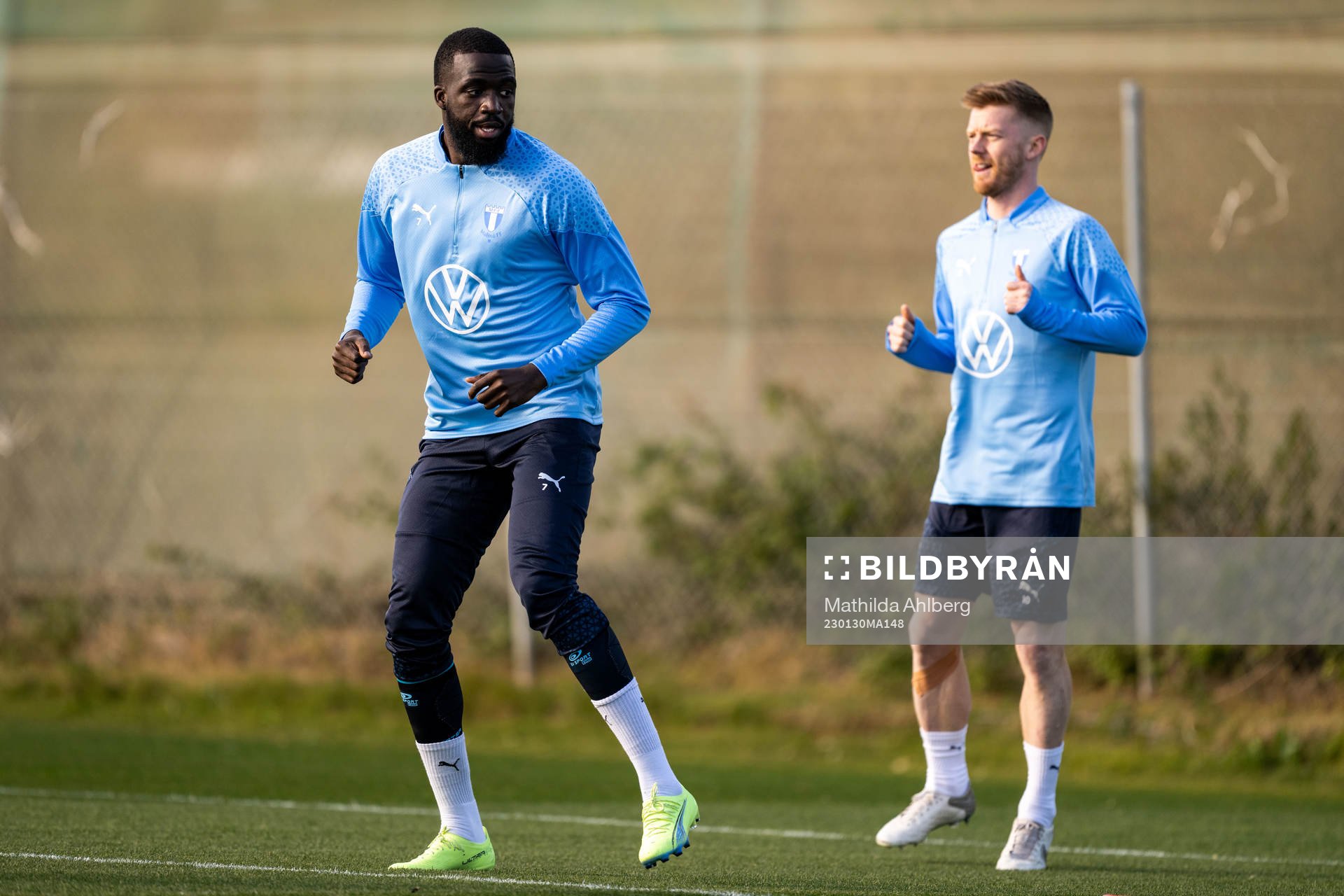 Mahame Siby och Anders Christiansen