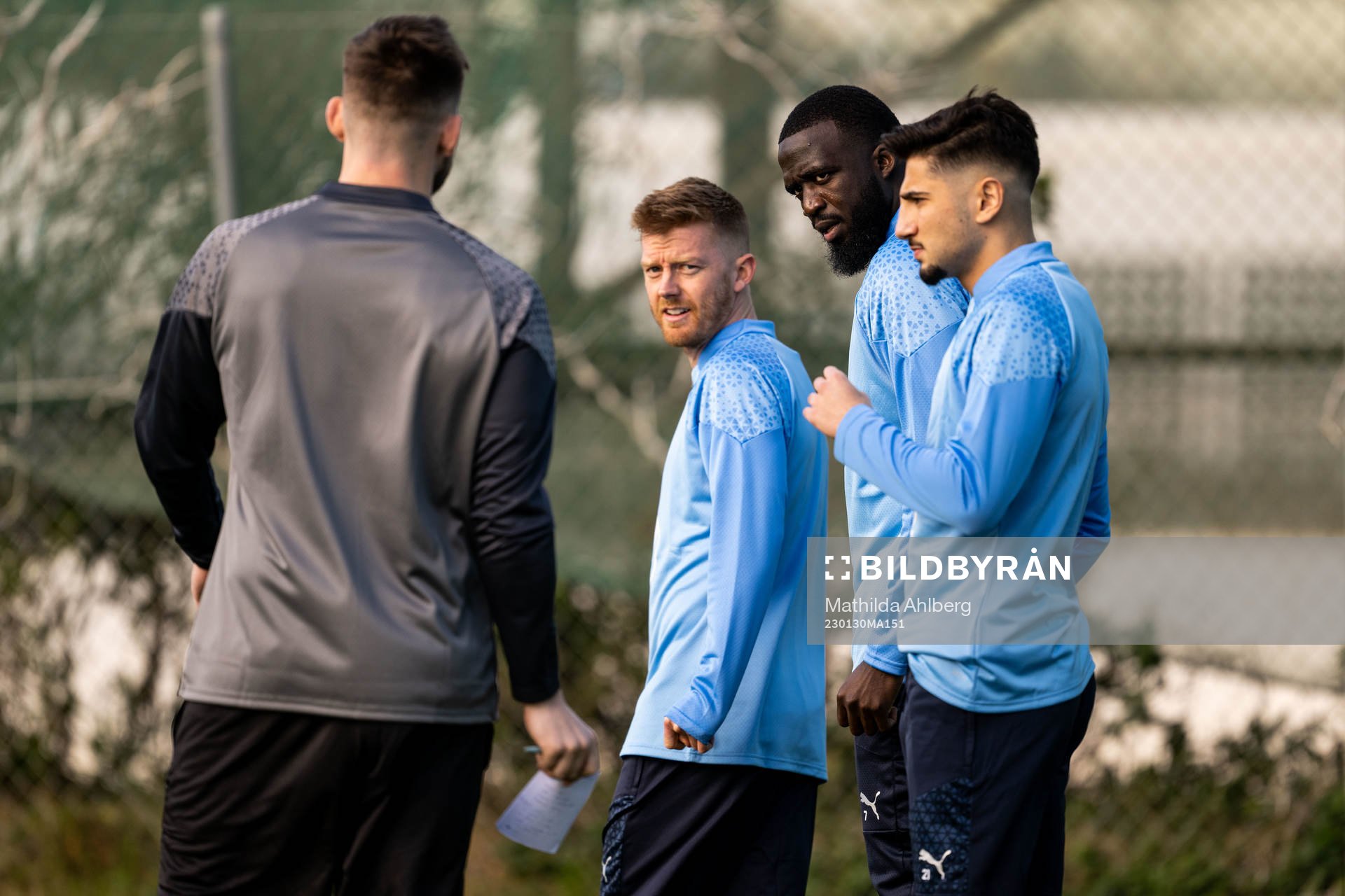 Anders Christiansen, Mahame Siby och Peter Gwargis