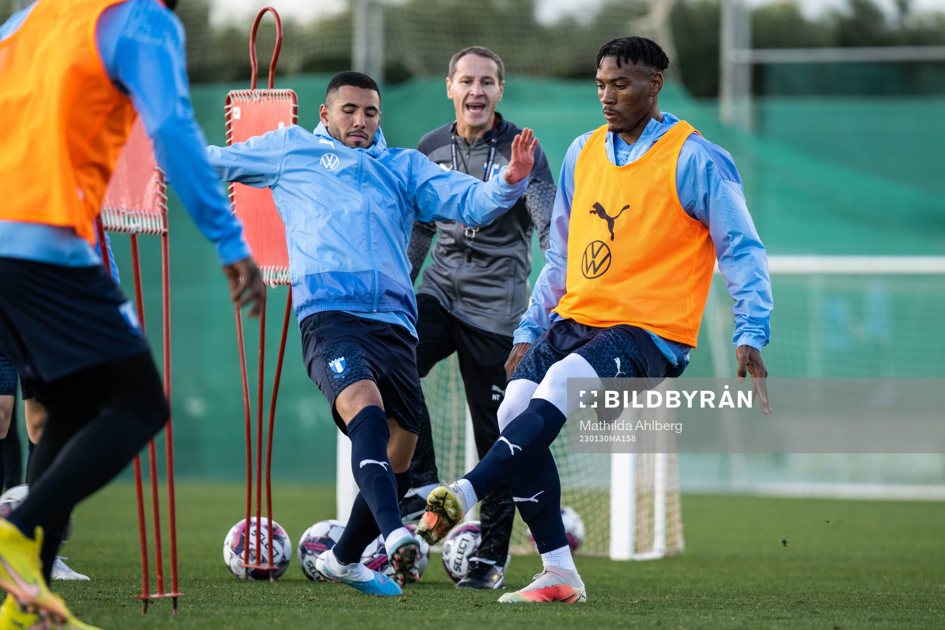 Sergio Pena och Samuel Kotto