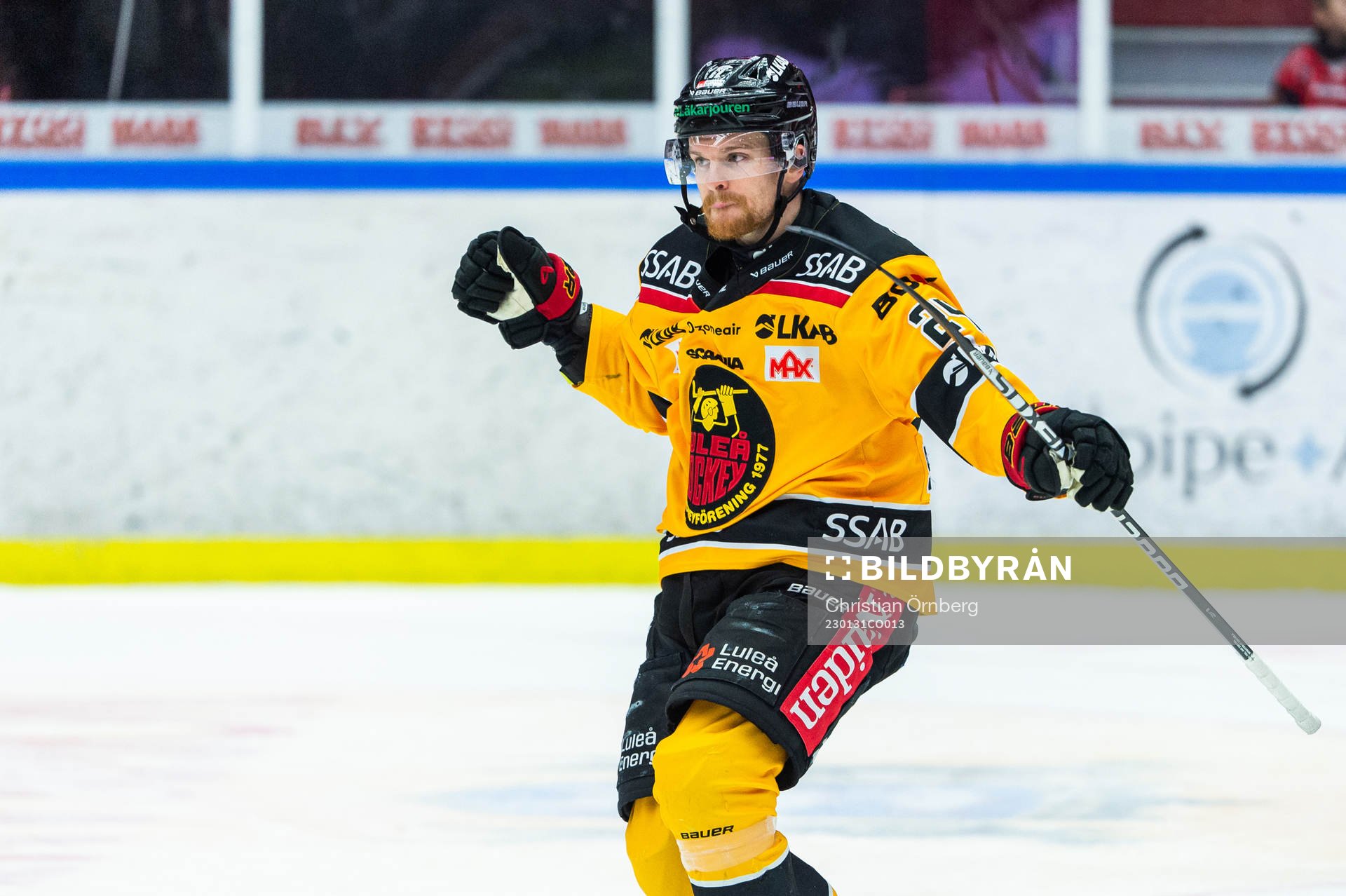 Luleås Brendan Shinnimin jublar