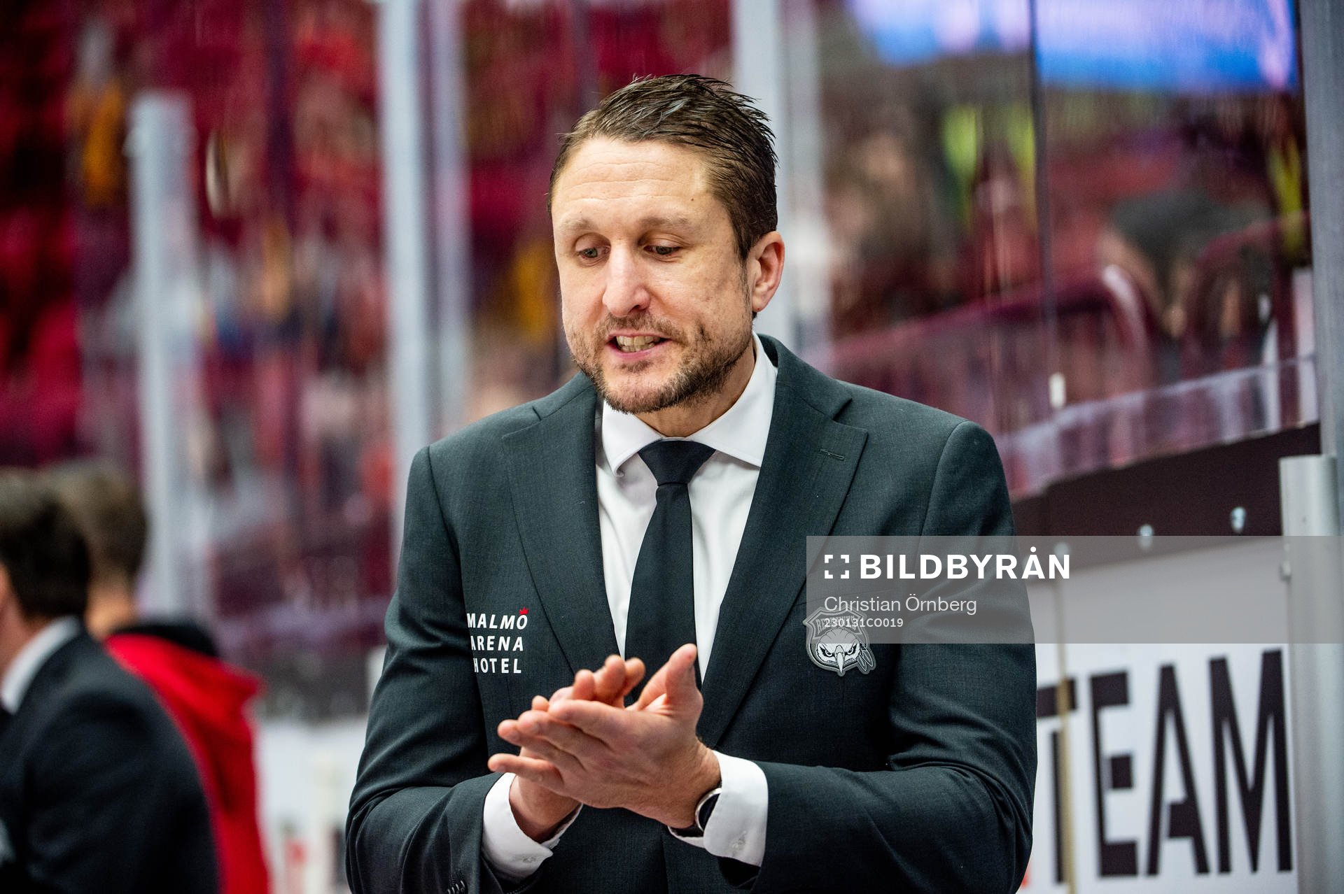 Malmö Redhawks tränare Tomas Kollar