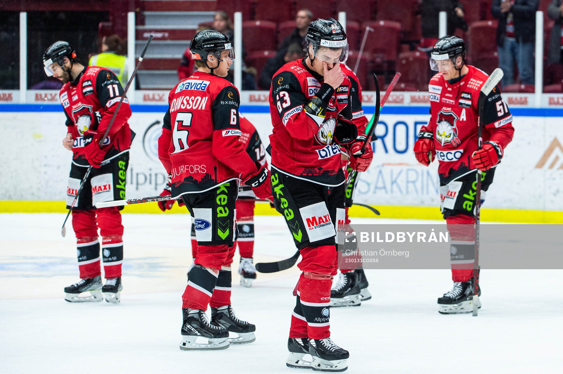 Malmö Redhawks Fredrik Händemark deppar